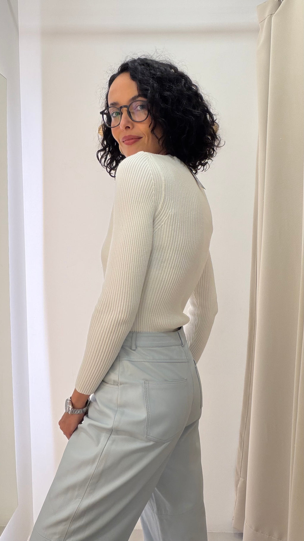 Calça de Couro Verosenso