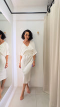 Vestido Conjunto Branco Le Lis Blanc