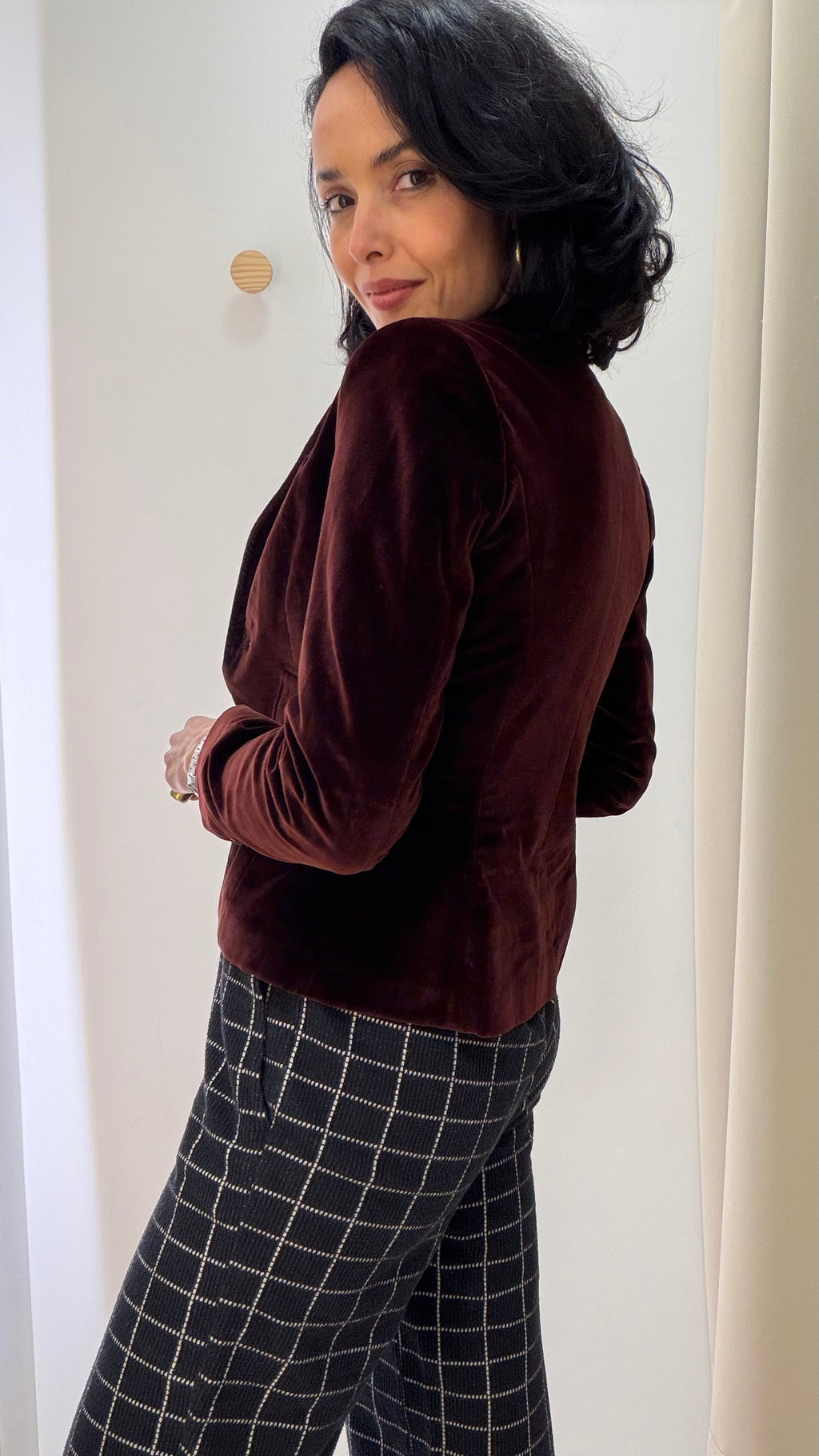 Blazer veludo Akiabara