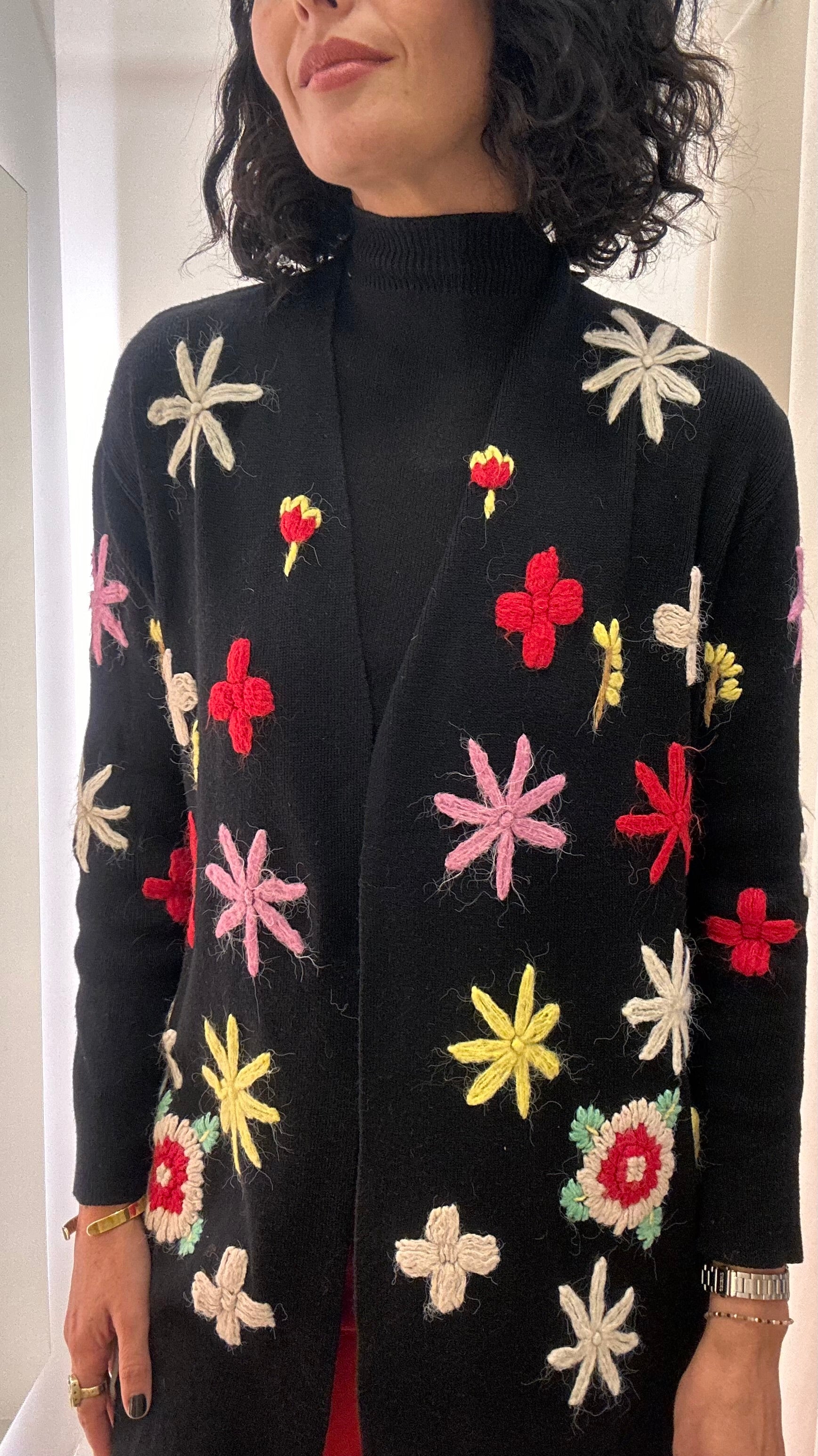 Cardigan tricot Maria Pavan