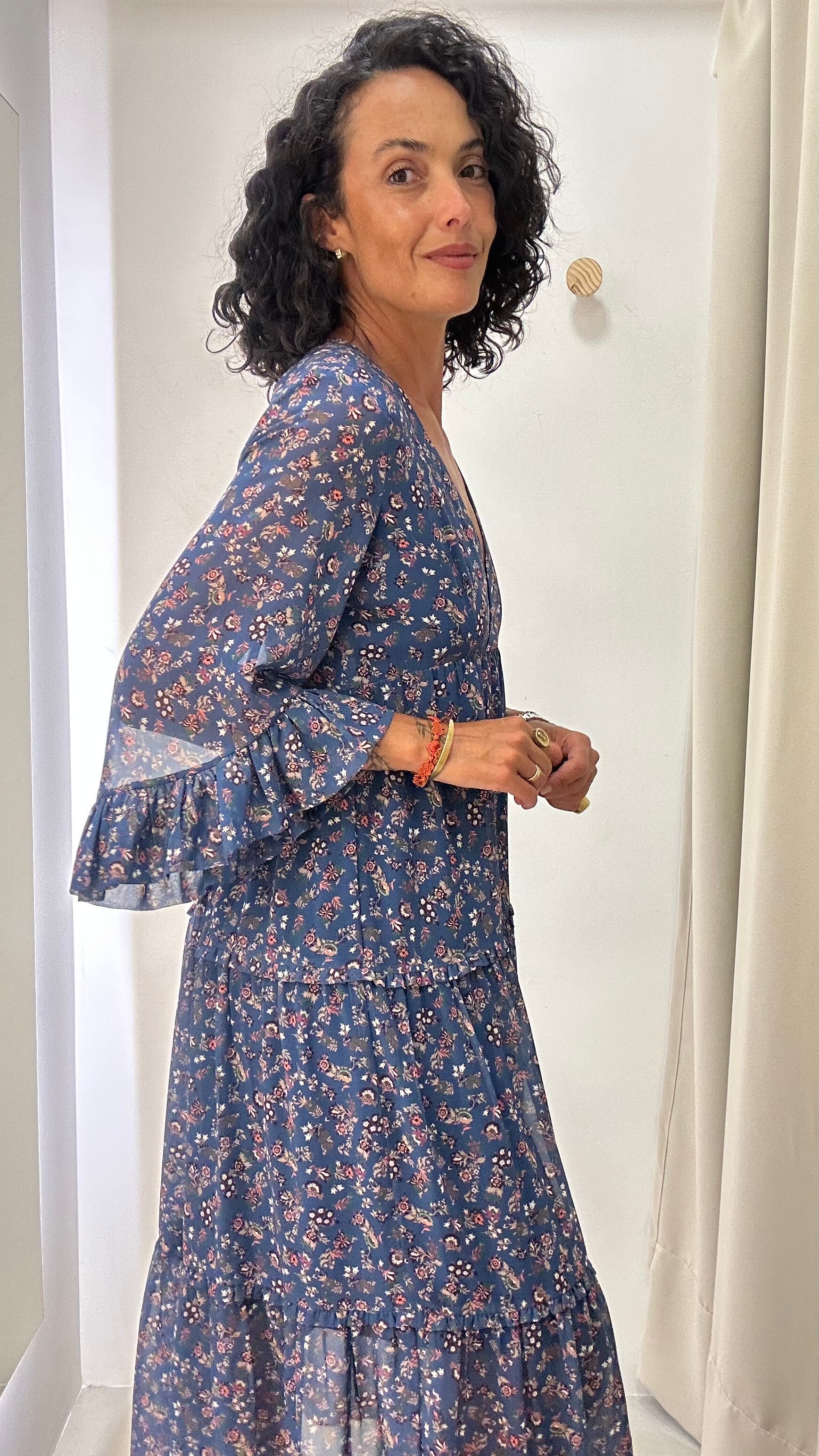 Vestido Estampa Floral Amissima