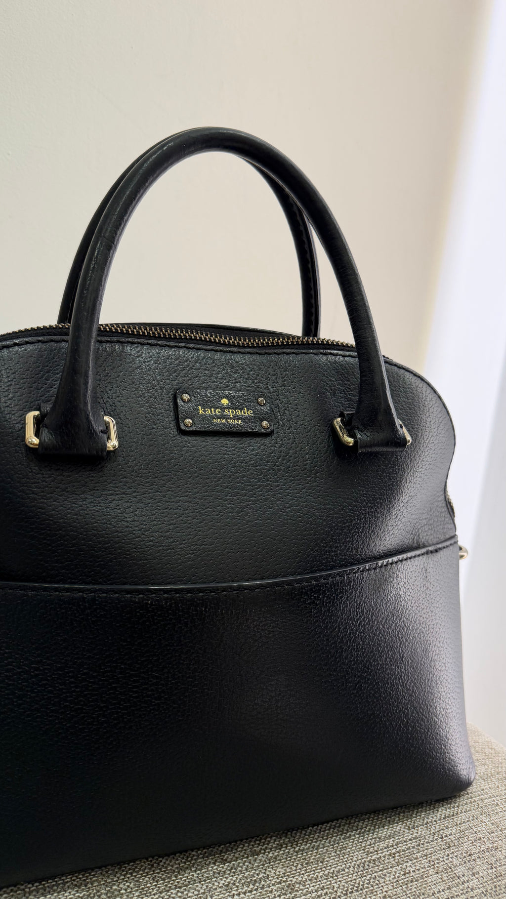 Bolsa couro Kate Spade