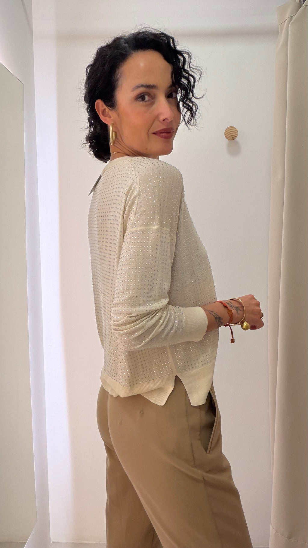 Tricot strass Zara