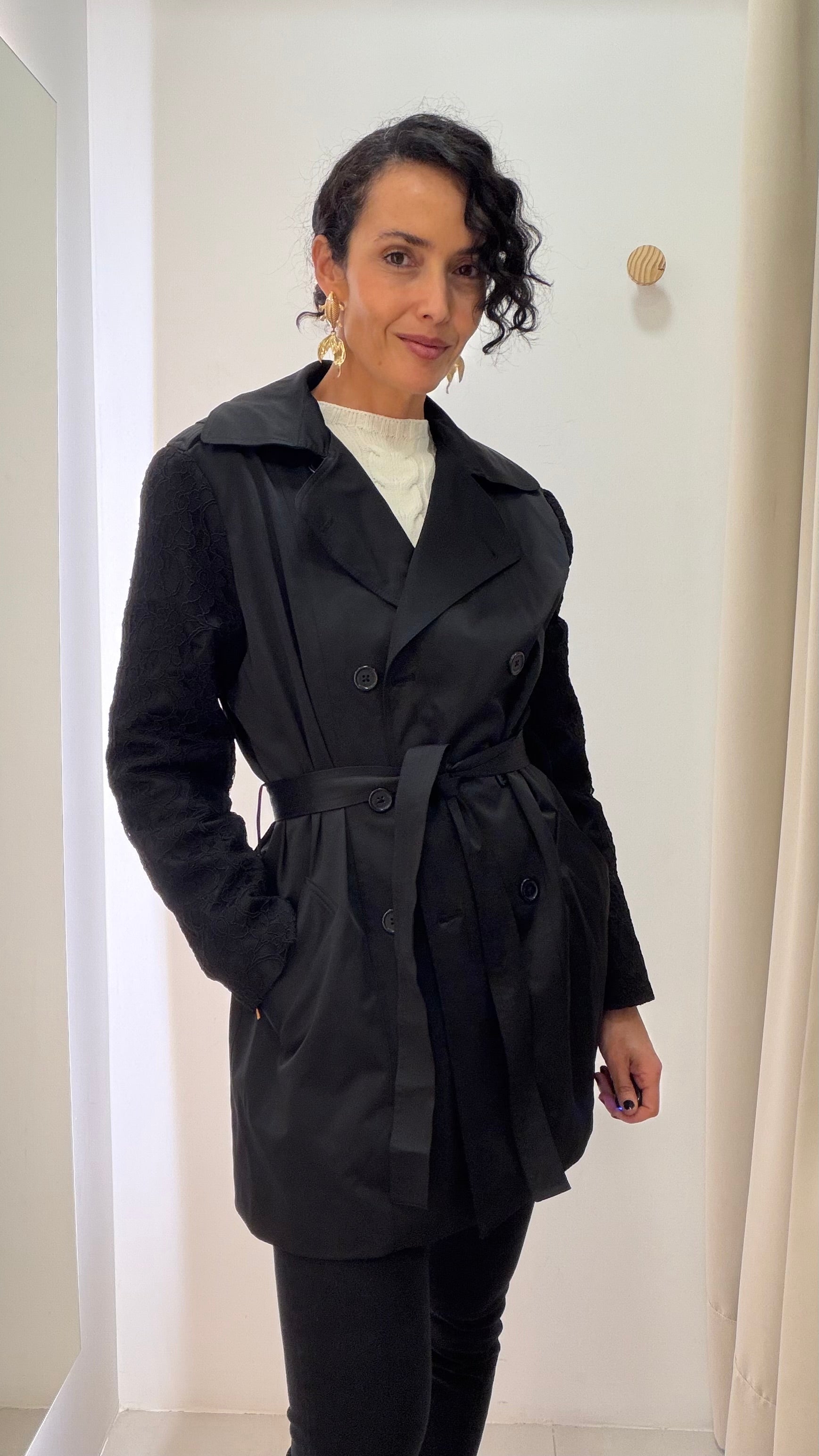 Parka Preta Brooksfield