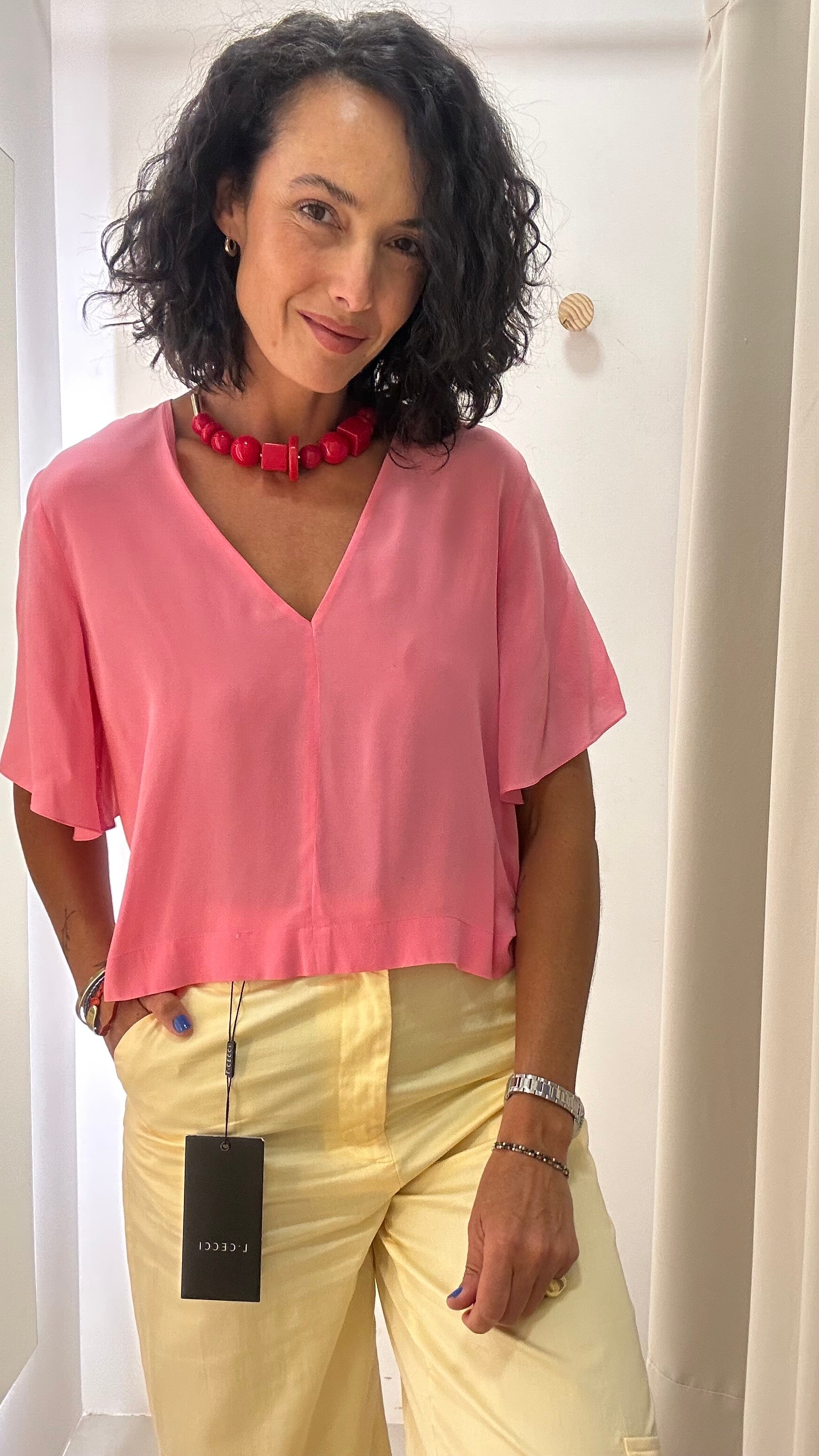 Camiseta Rosa