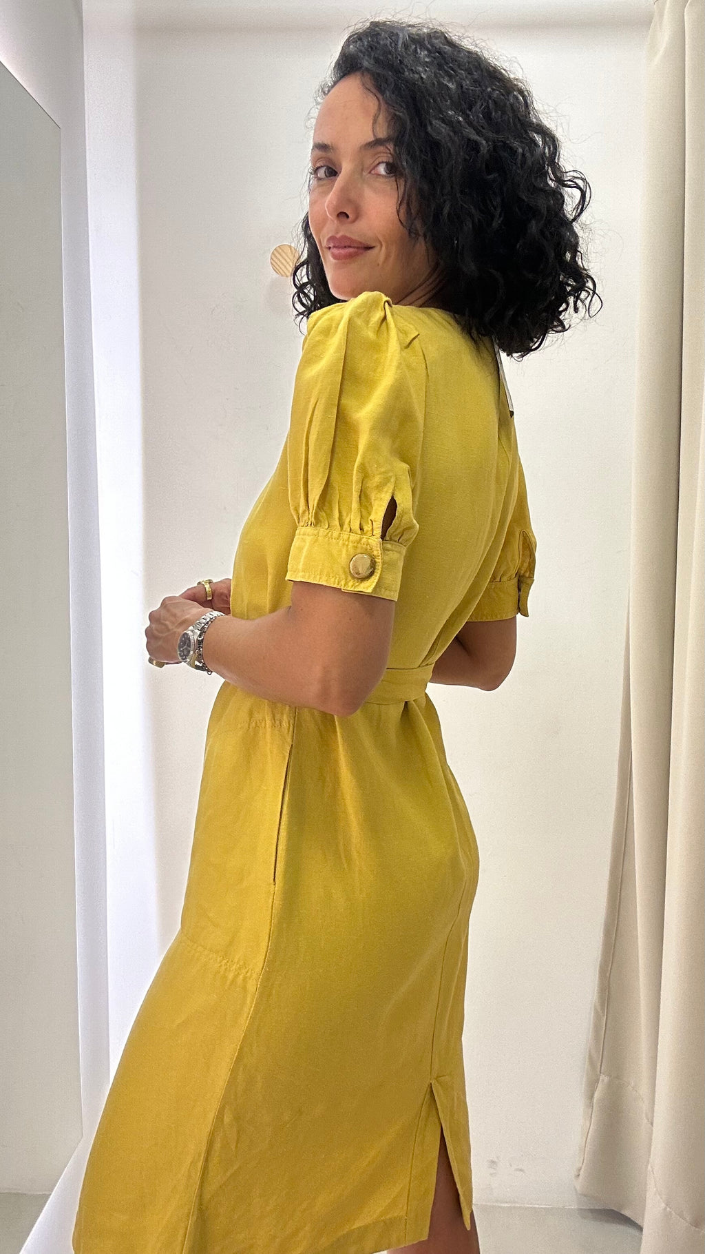 Vestido Amarelo Iorane