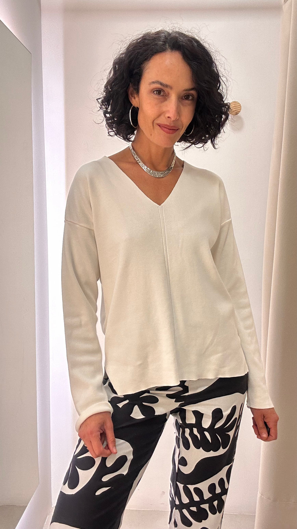 Tricot Branco Anselmi