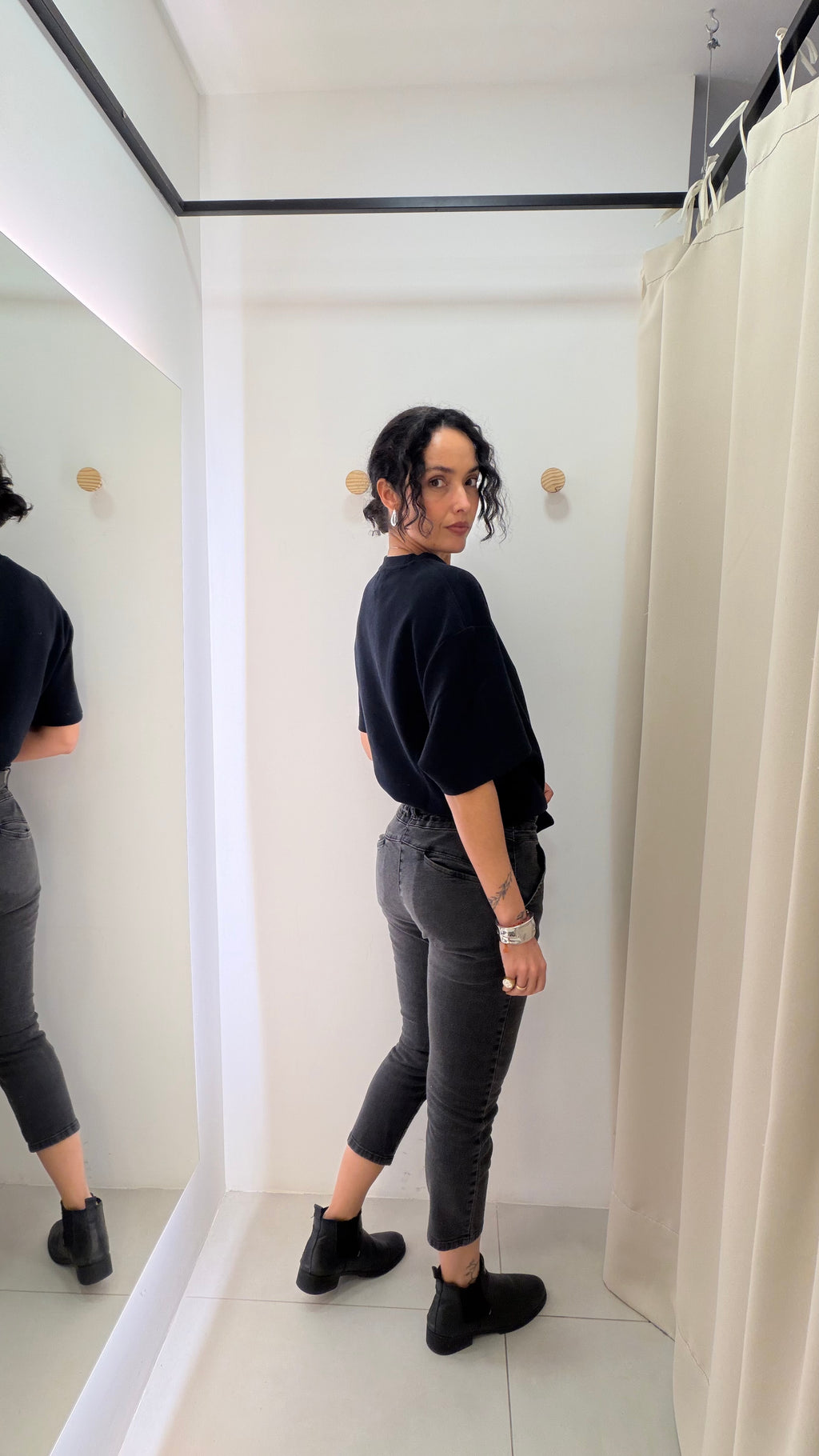 Calça Jeans Preta Osklen