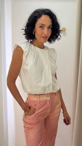 Blusa Branca Open
