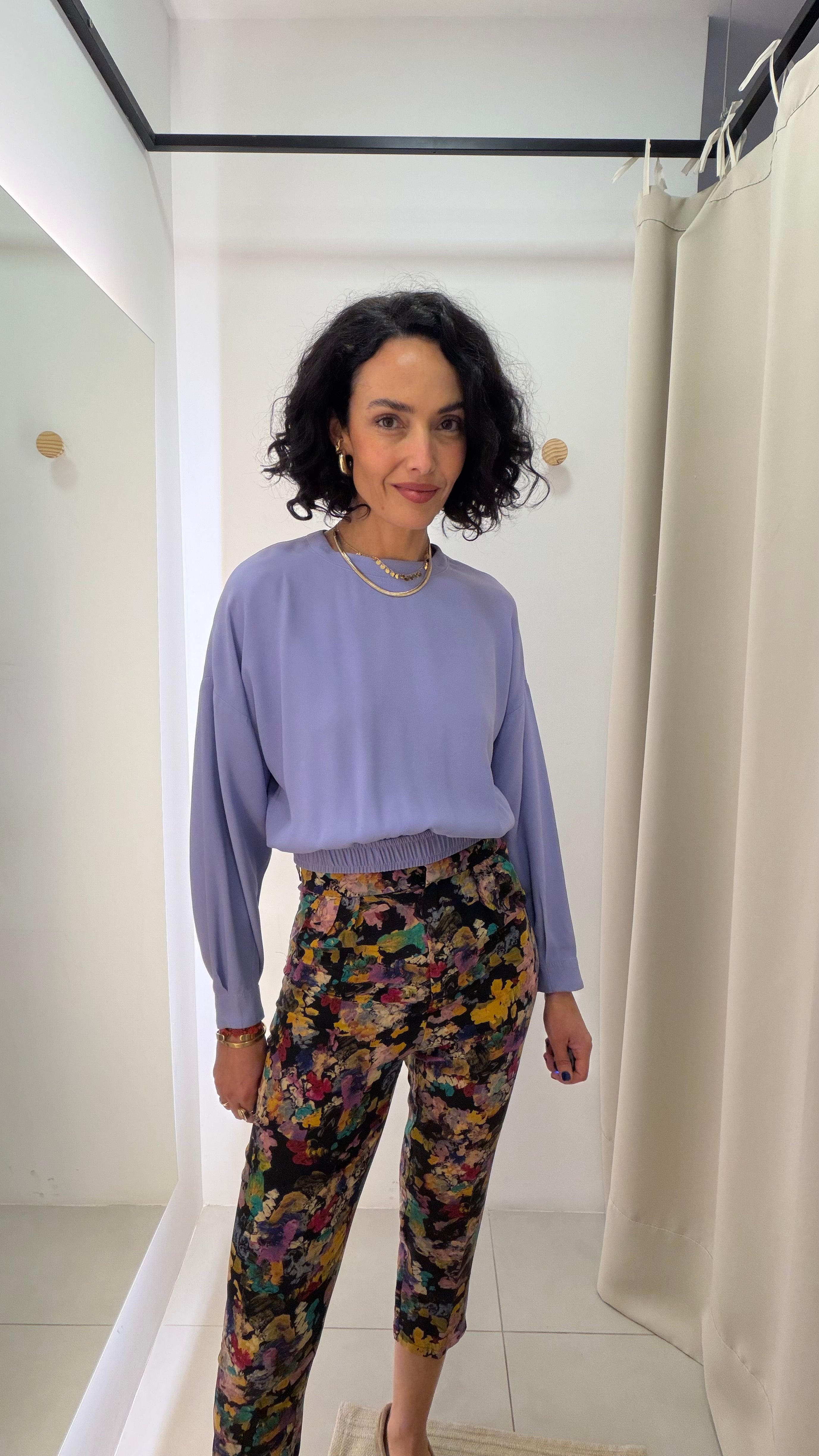 Calça Estampada Andrea Marques