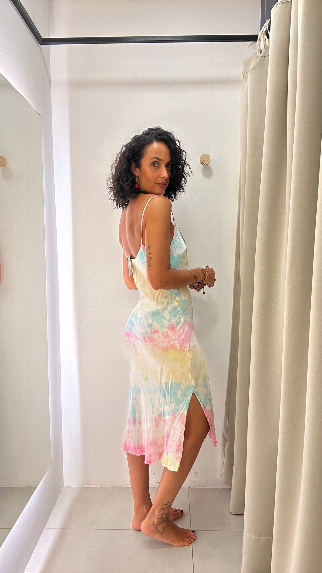 Slip Dress Colorido