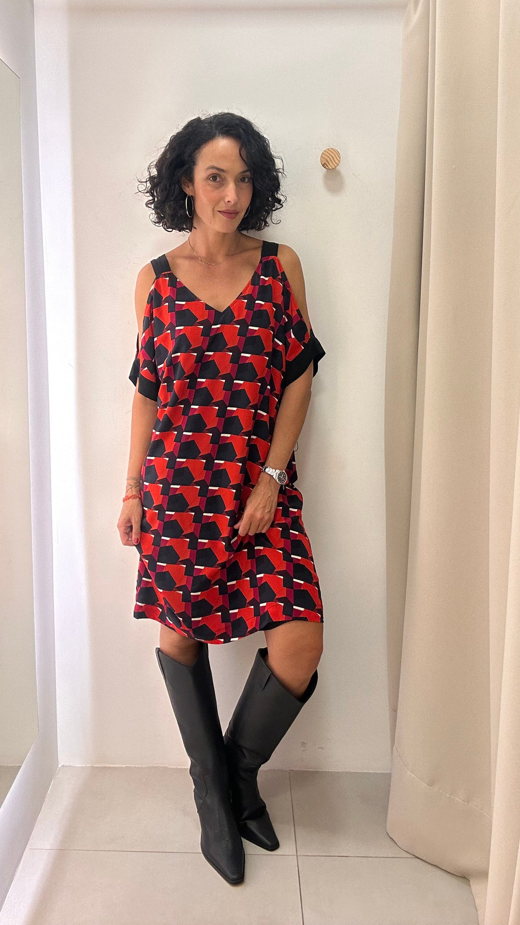 Vestido de Seda Cori