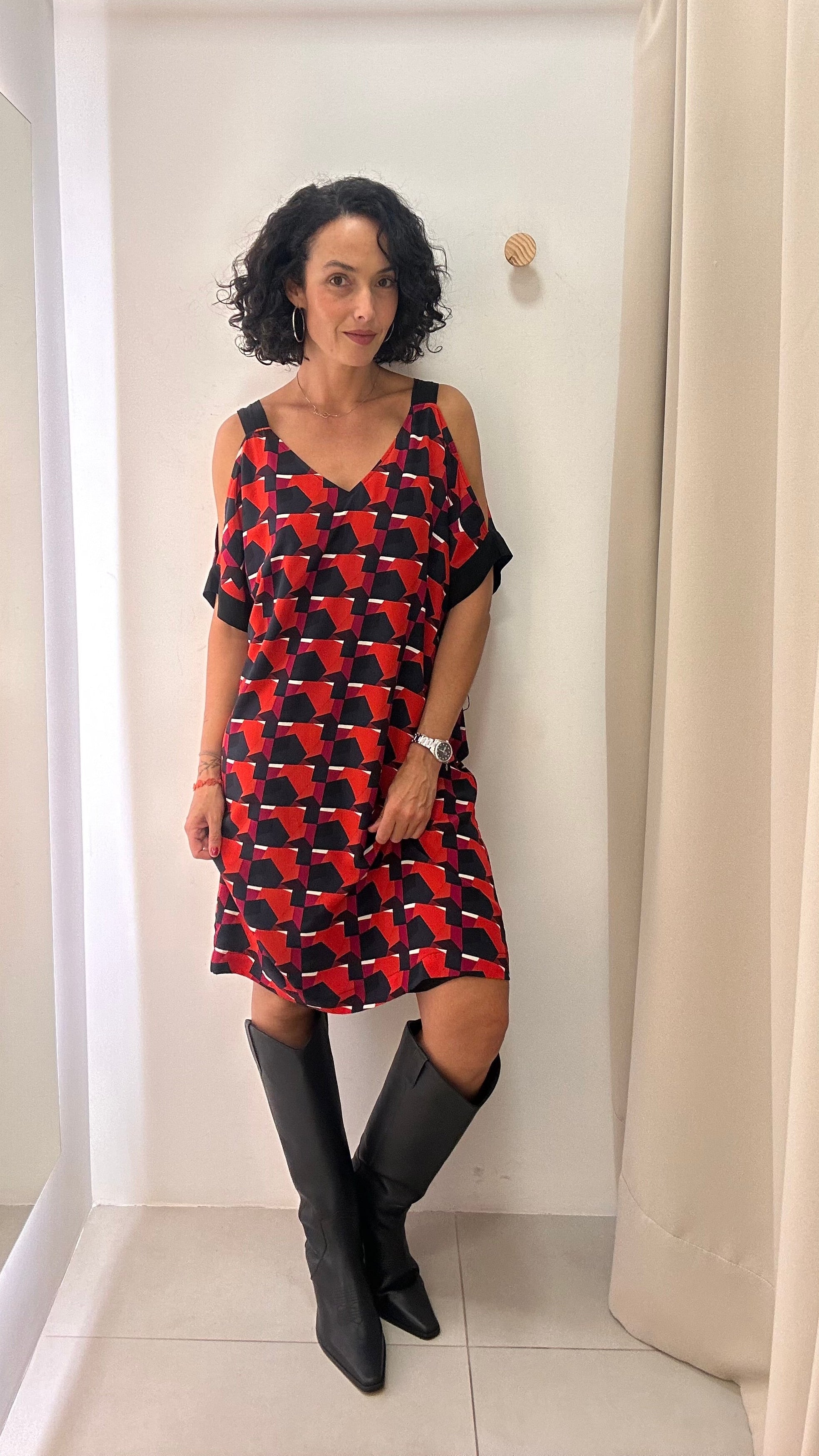 Vestido de Seda Cori