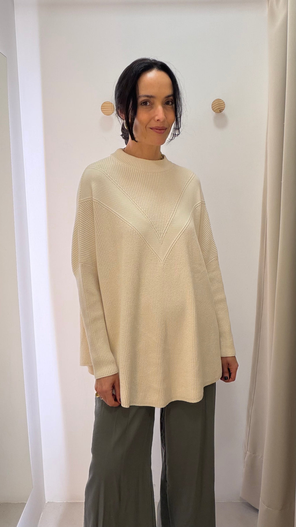 Tricot Off White Anselmi