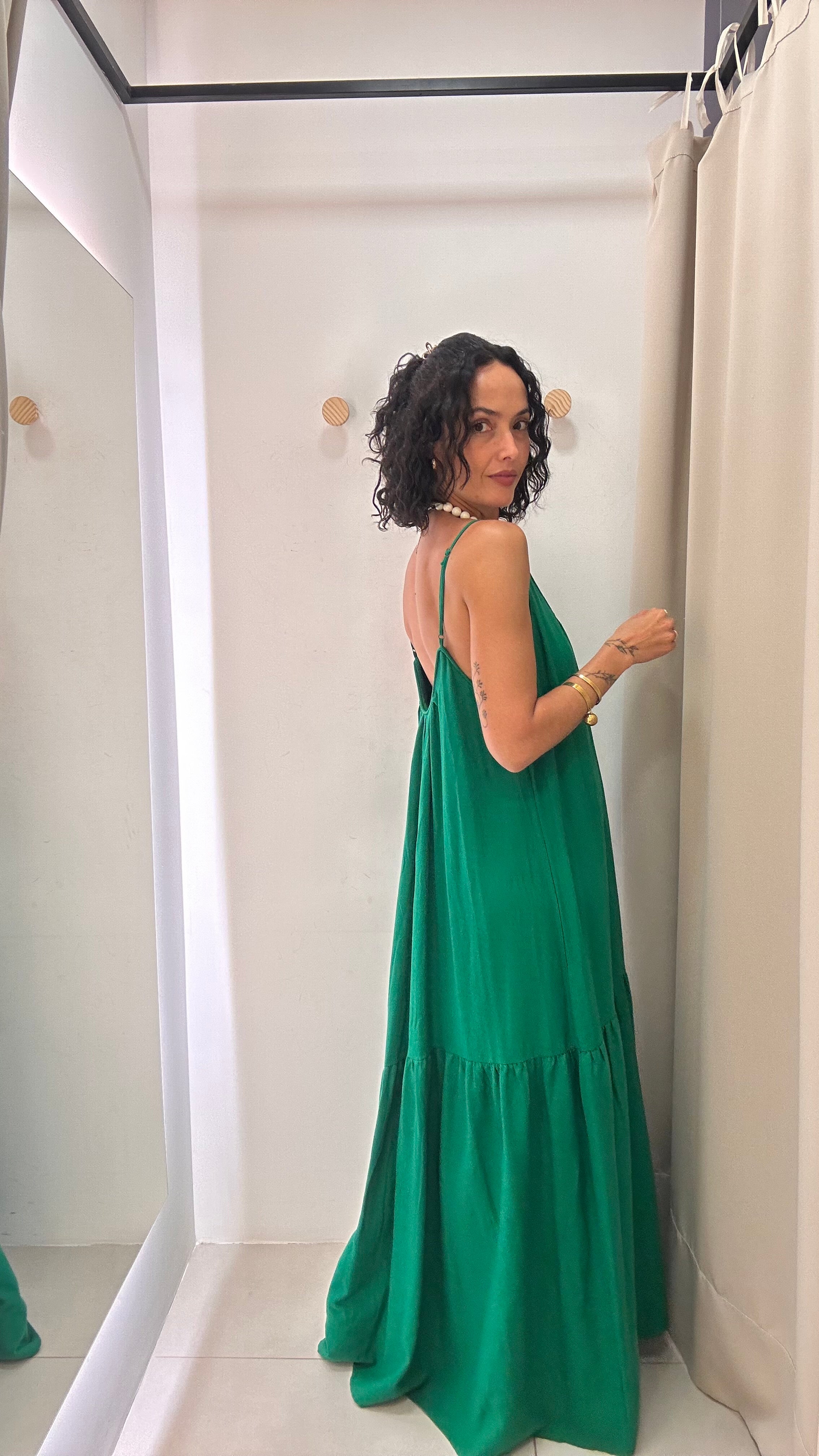 Vestido Verde Farm