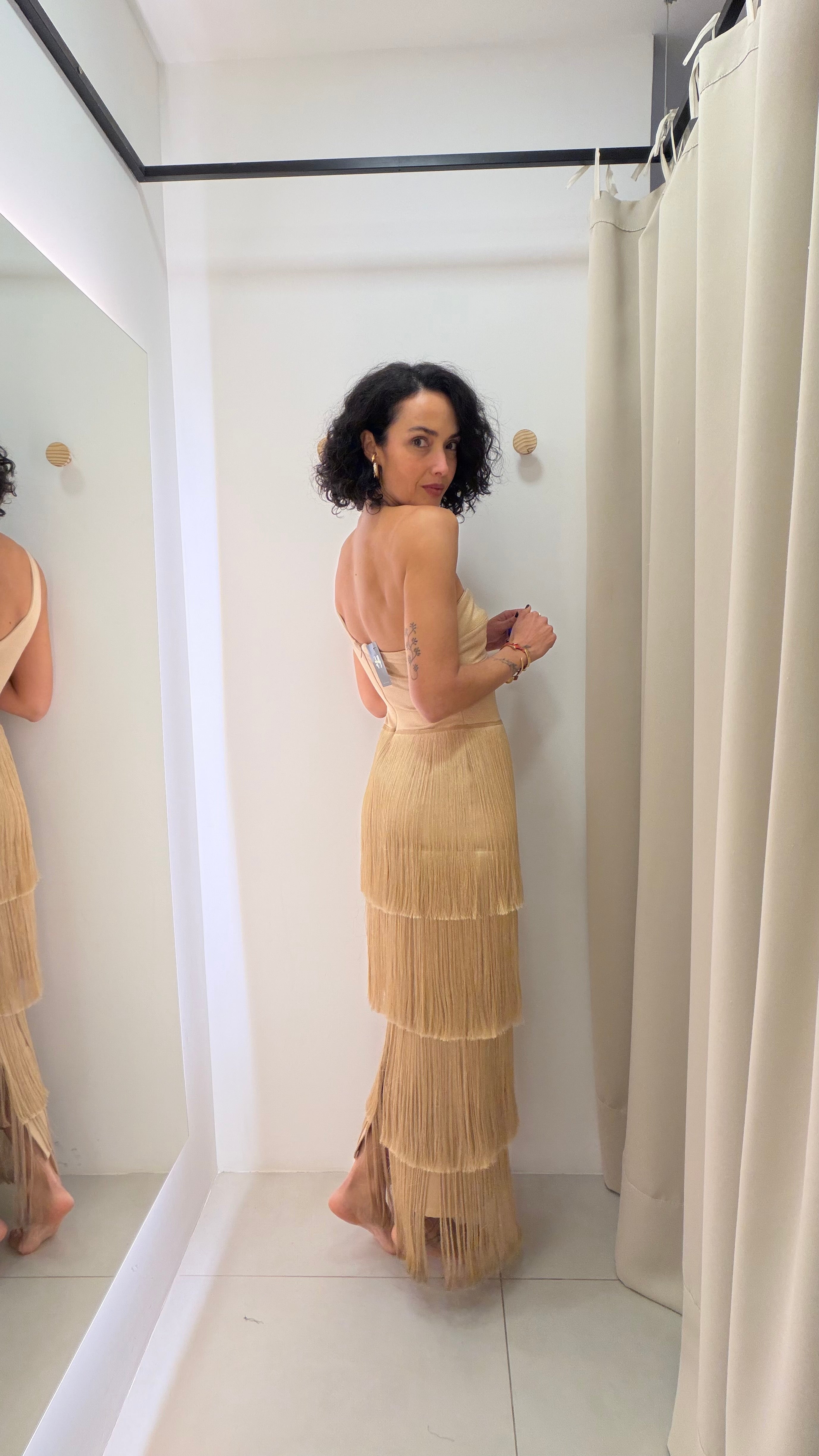 Vestido franjas Rock Lola