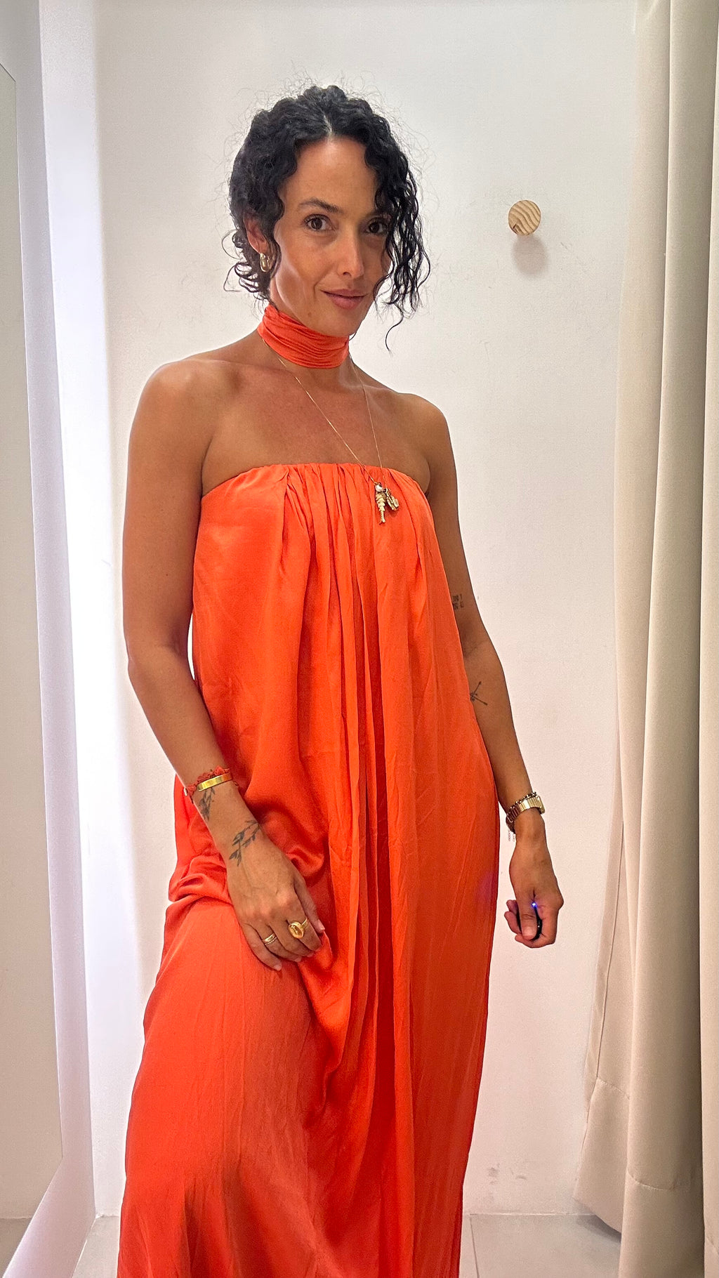 Vestido de Festa em Seda