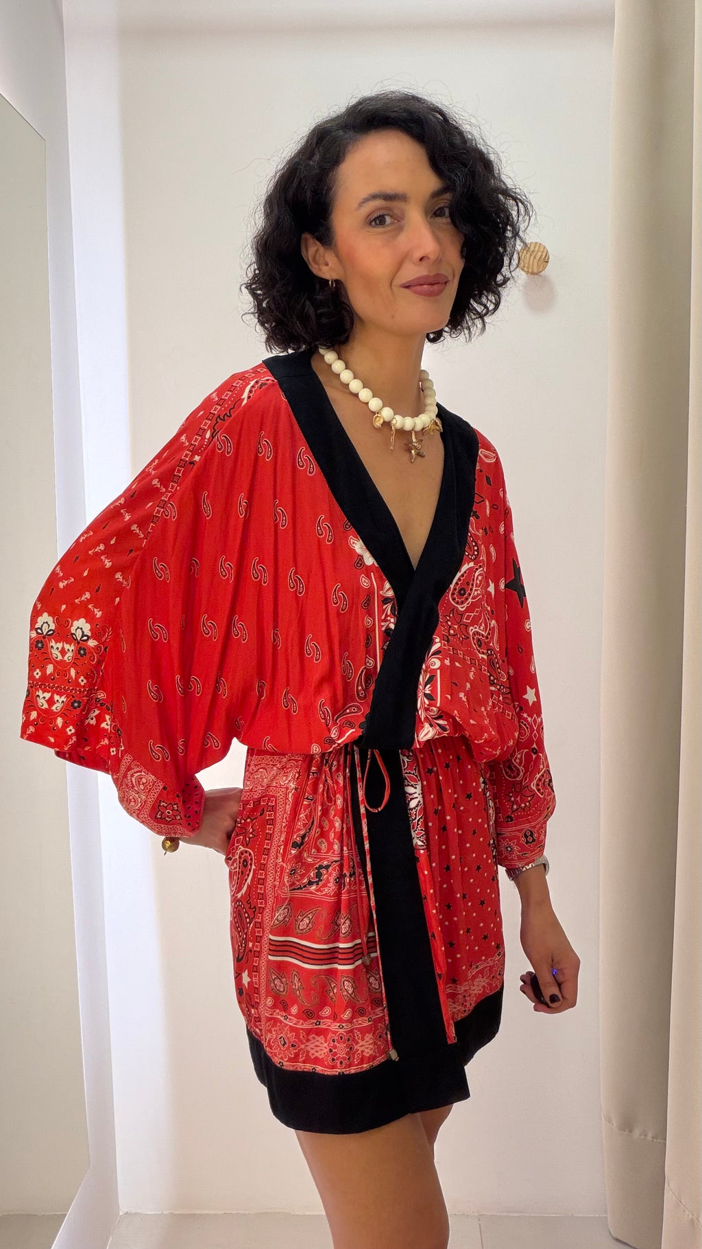 Vestido Estampa Paisley Ellus