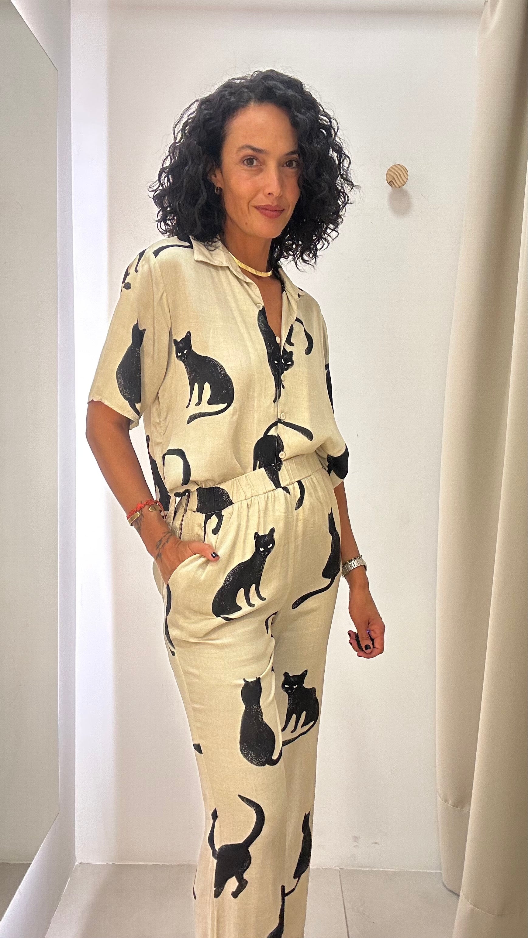 Conjunto Gatos Cris Barros