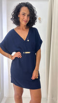 Vestido Azul Zara