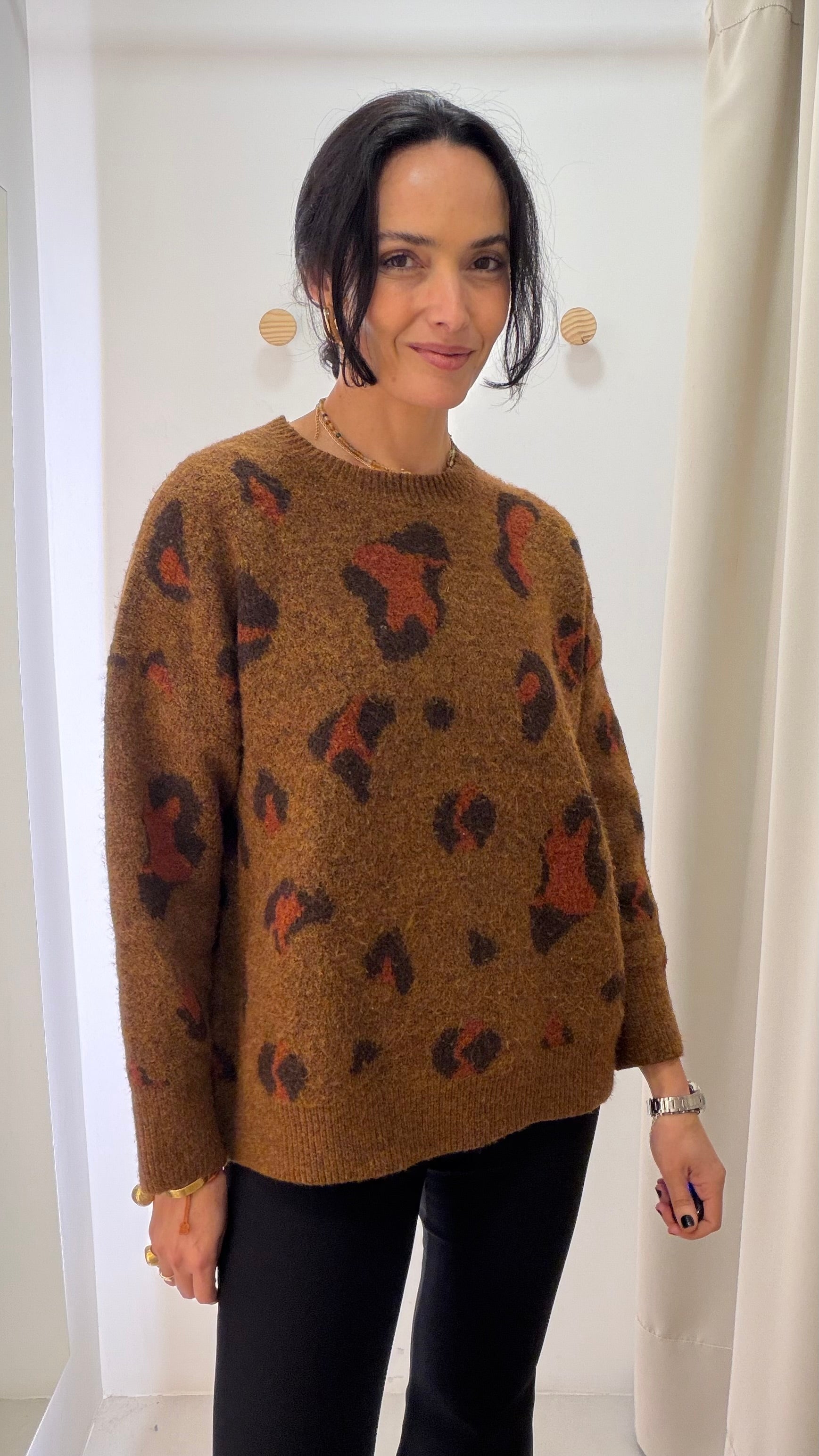 Tricot Animal Print