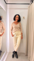 Calça Jeans Off White Zara