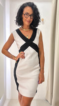 Vestido Bicolor Ana Hickmann