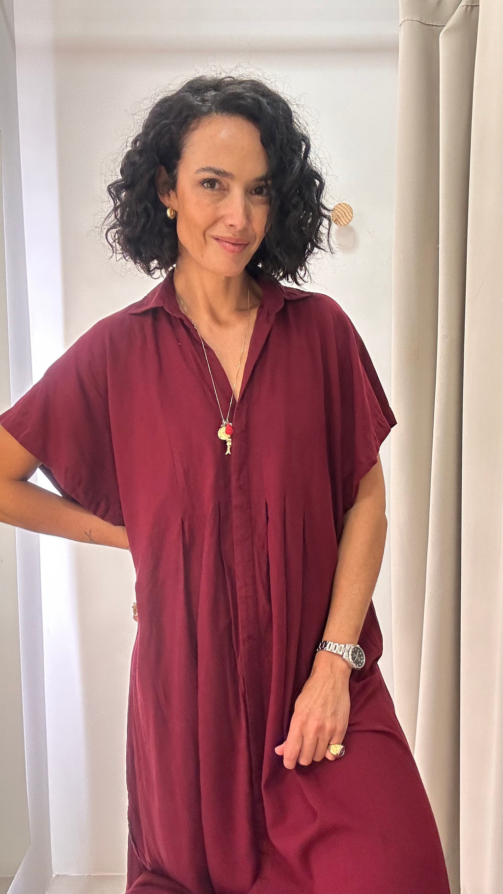 Vestido vinho Zara