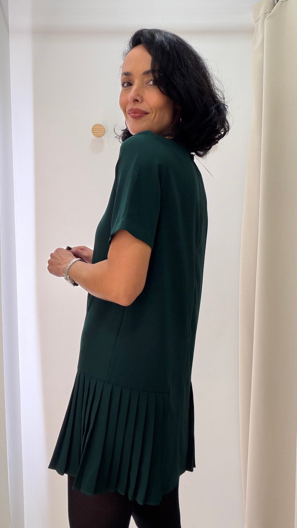Vestido Verde Zara