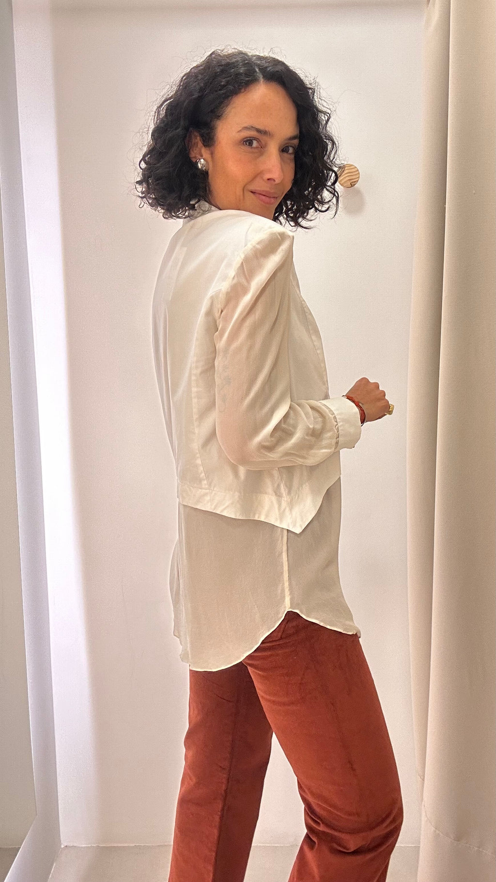Camisa seda Essenciale