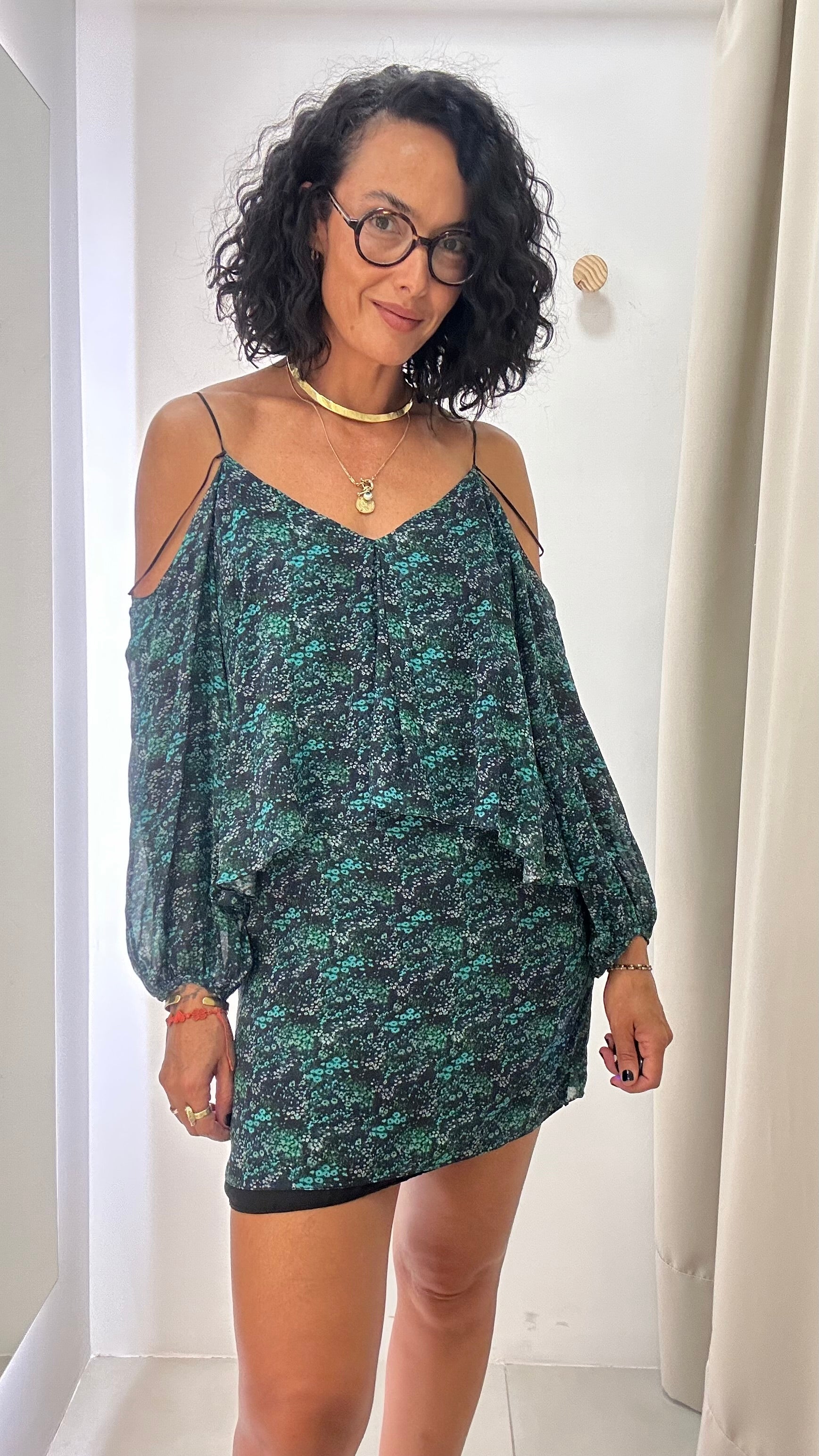 Vestido Estampa Floral Animale