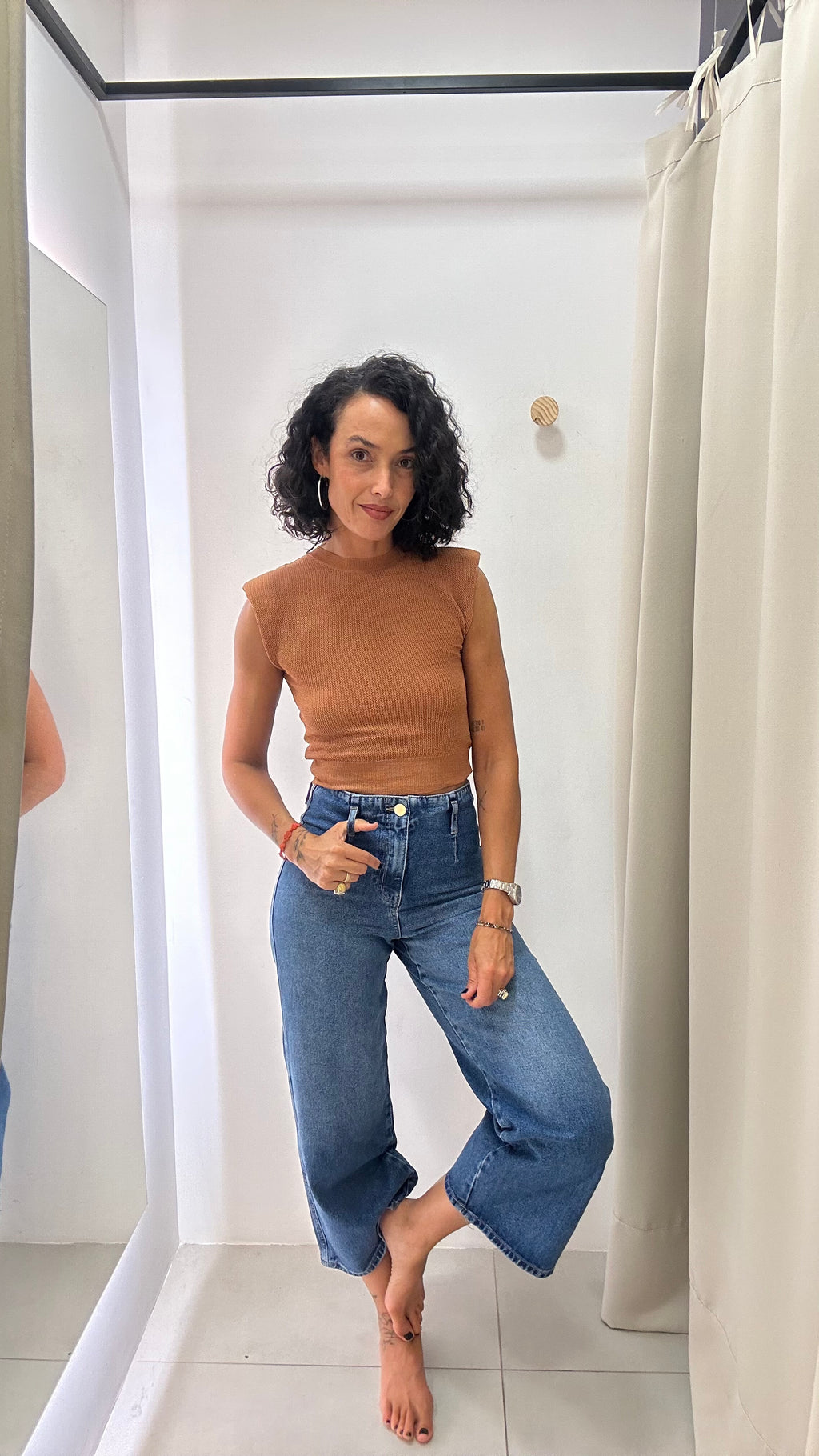 Calça jeans zara
