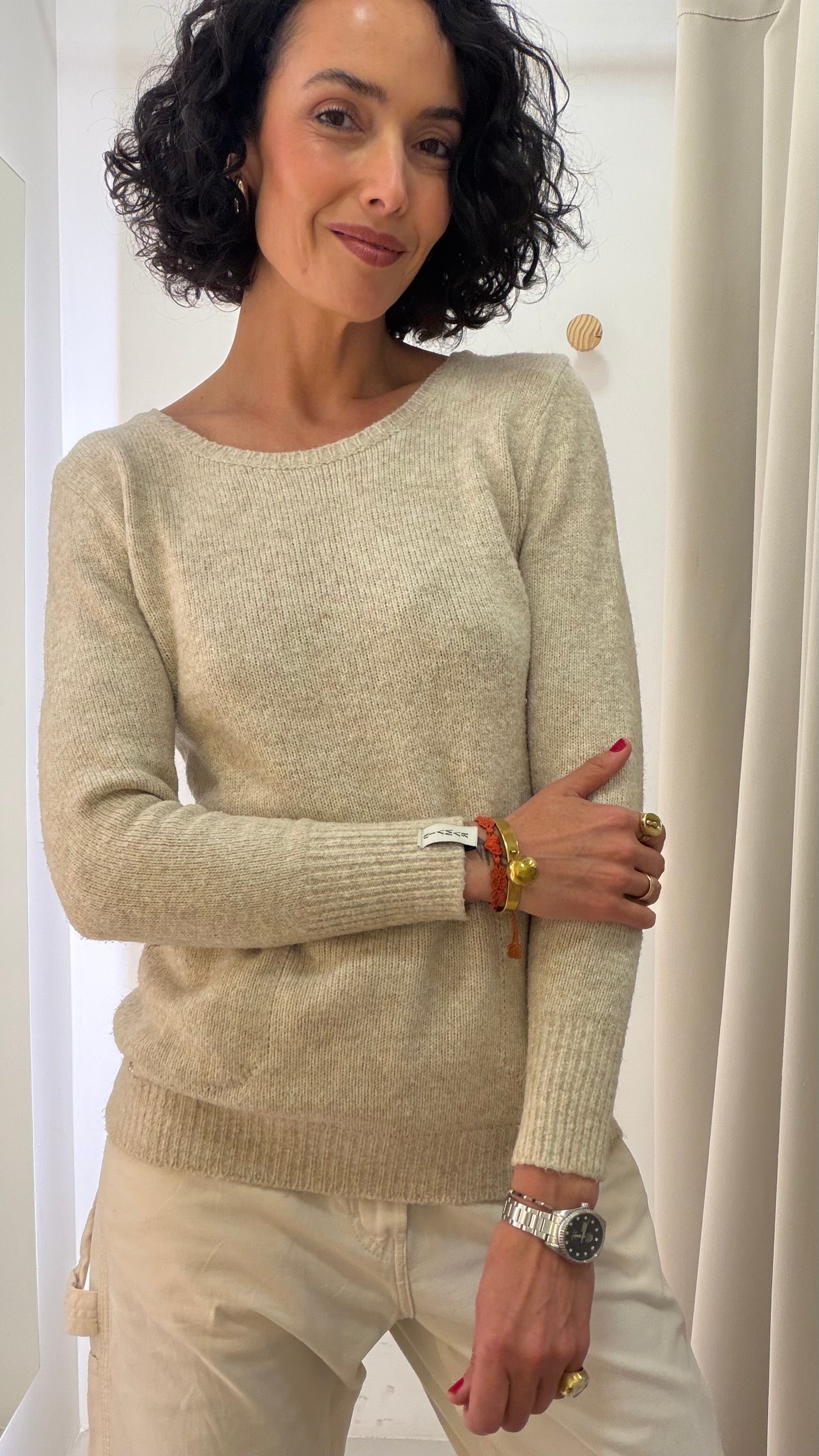 Tricot Bege Biamar