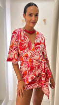 Vestido Estampado Zara