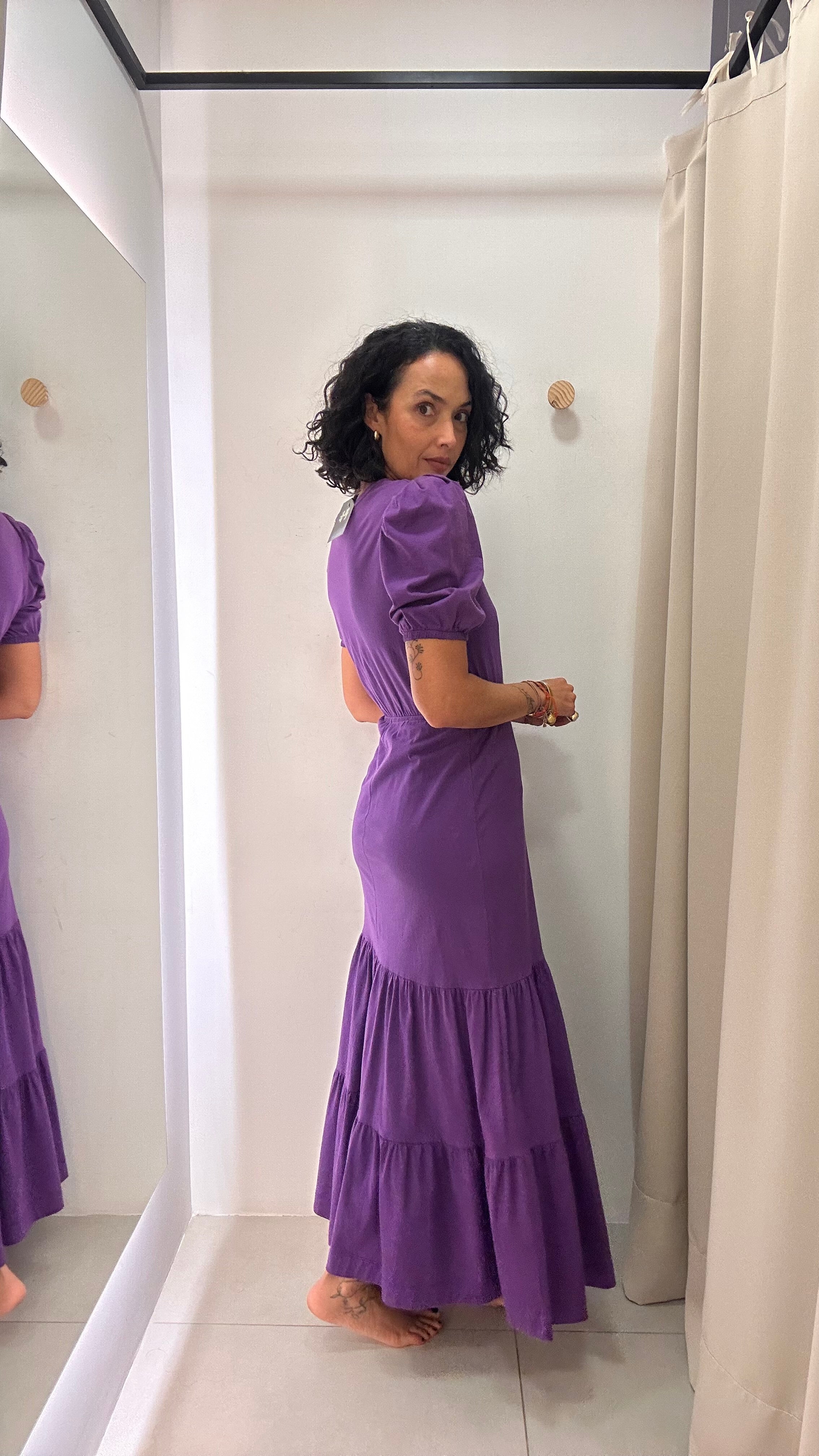 Vestido Roxo Scalia