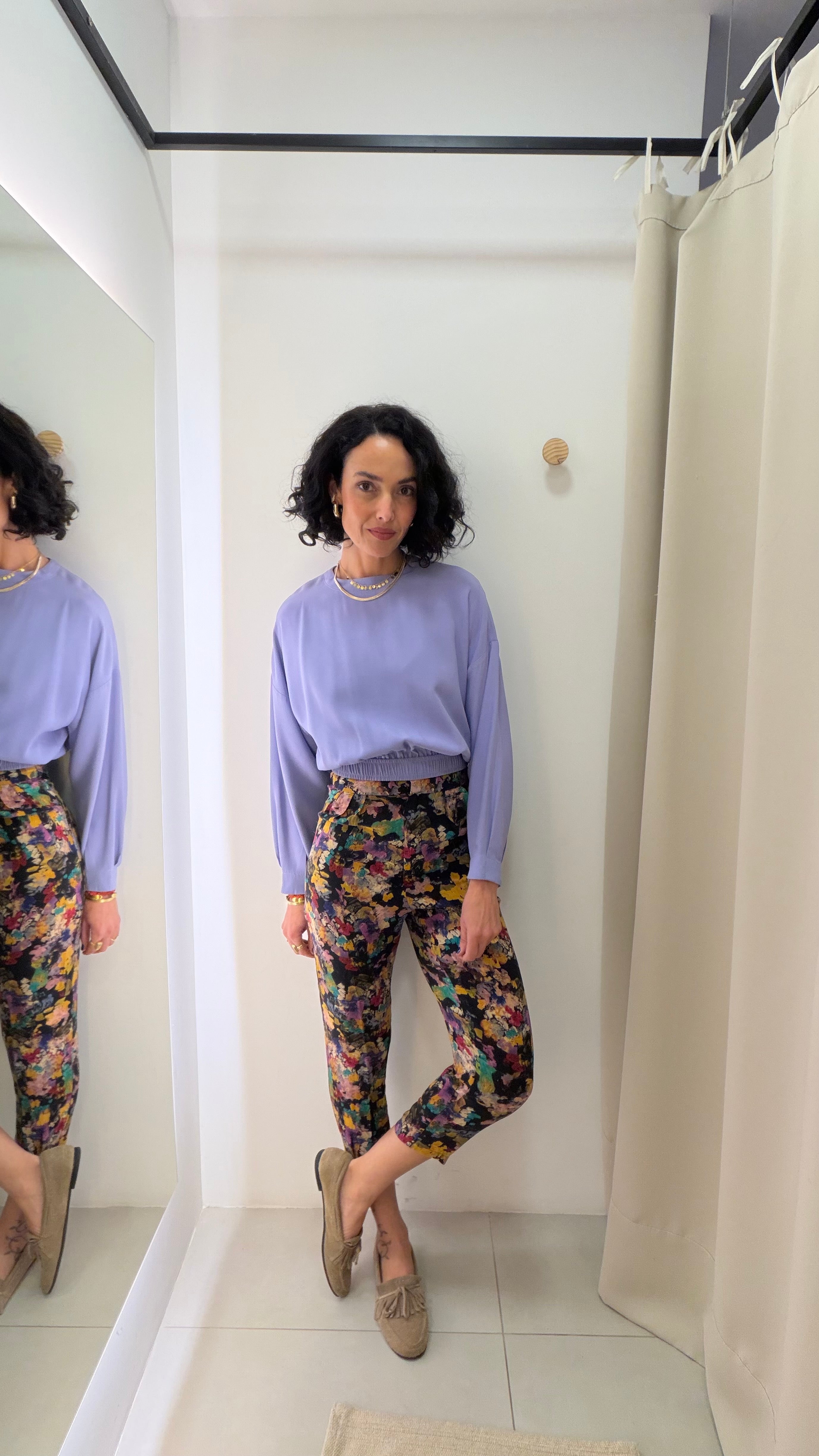Calça Estampada Andrea Marques