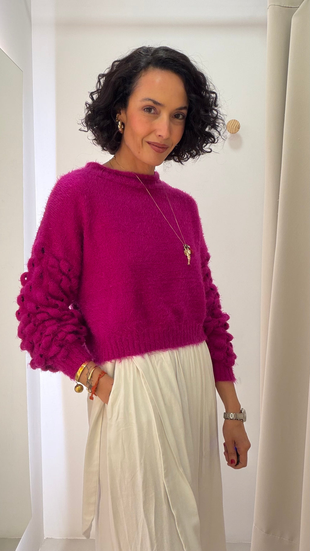 Tricot rosa