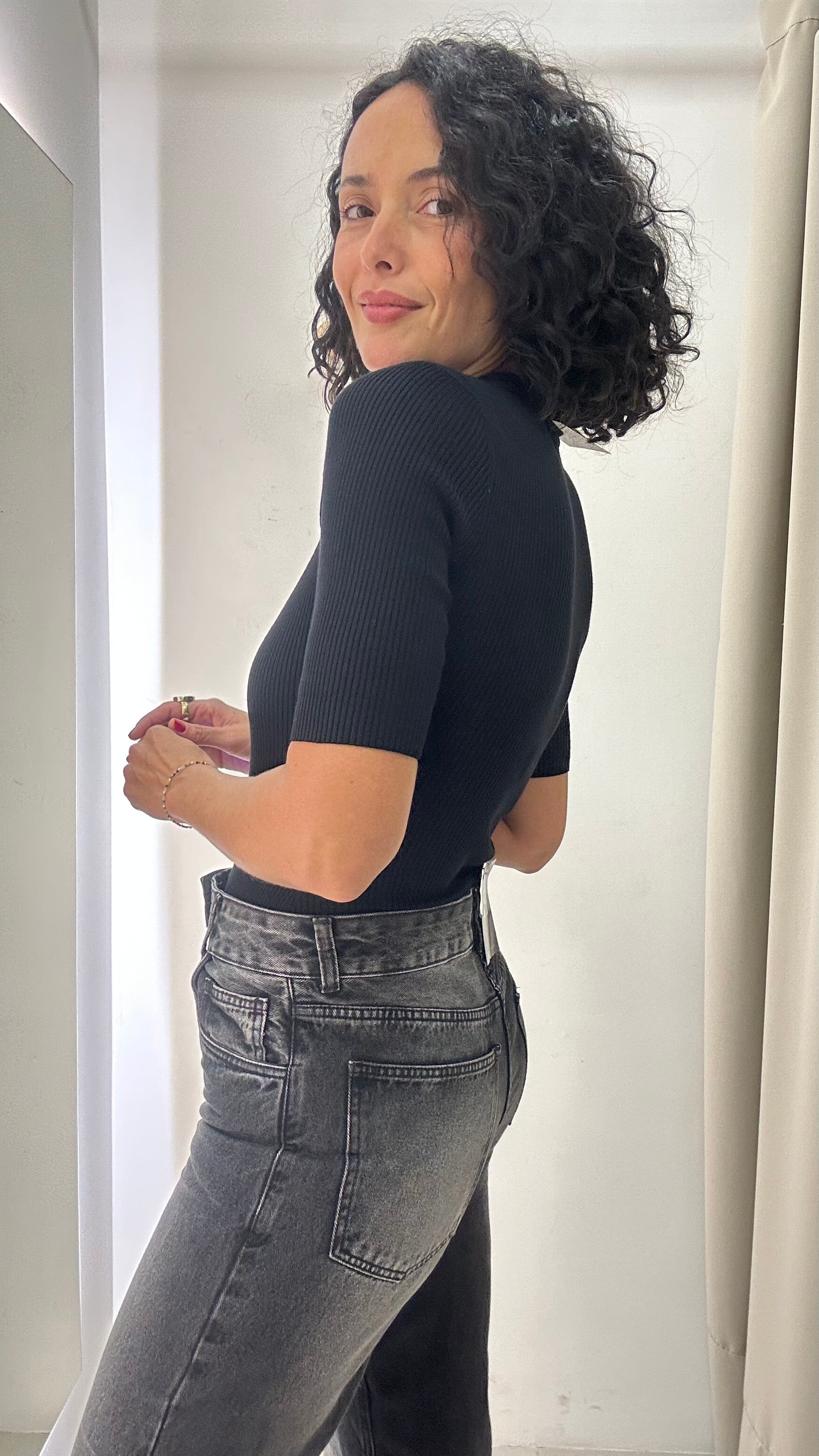 Body Preto Nati Vozza