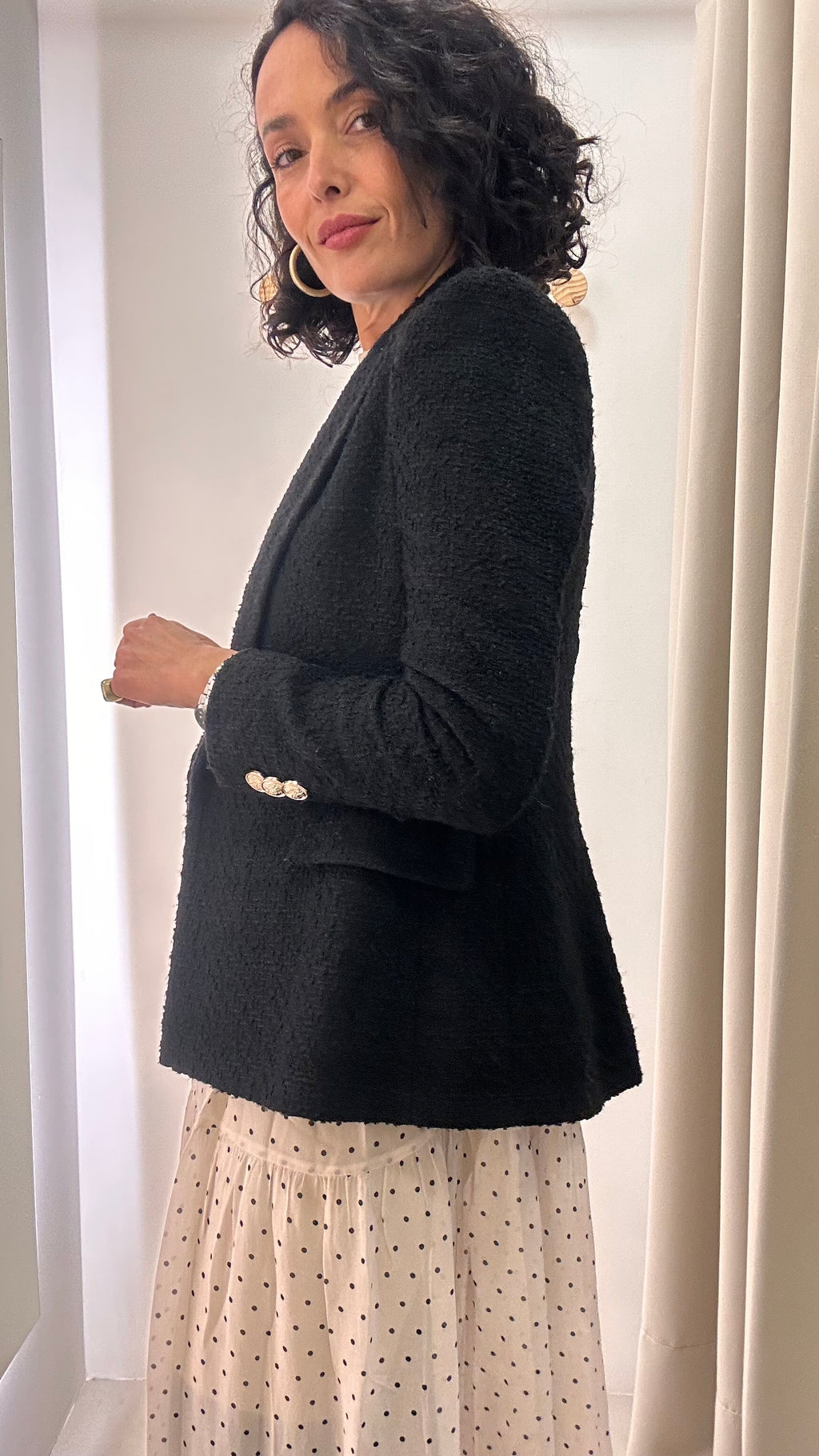 Blazer tweed Zara