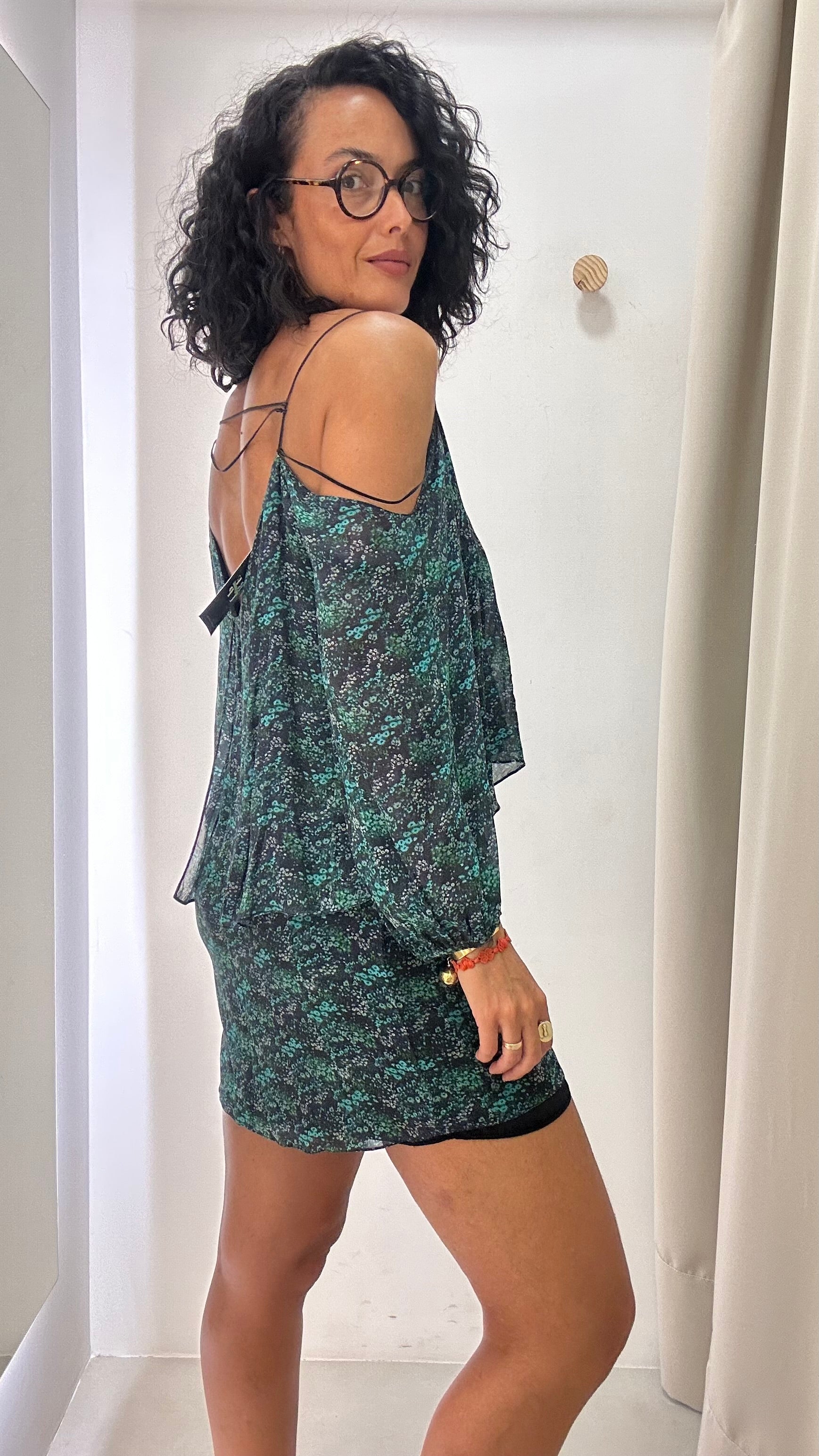 Vestido Estampa Floral Animale