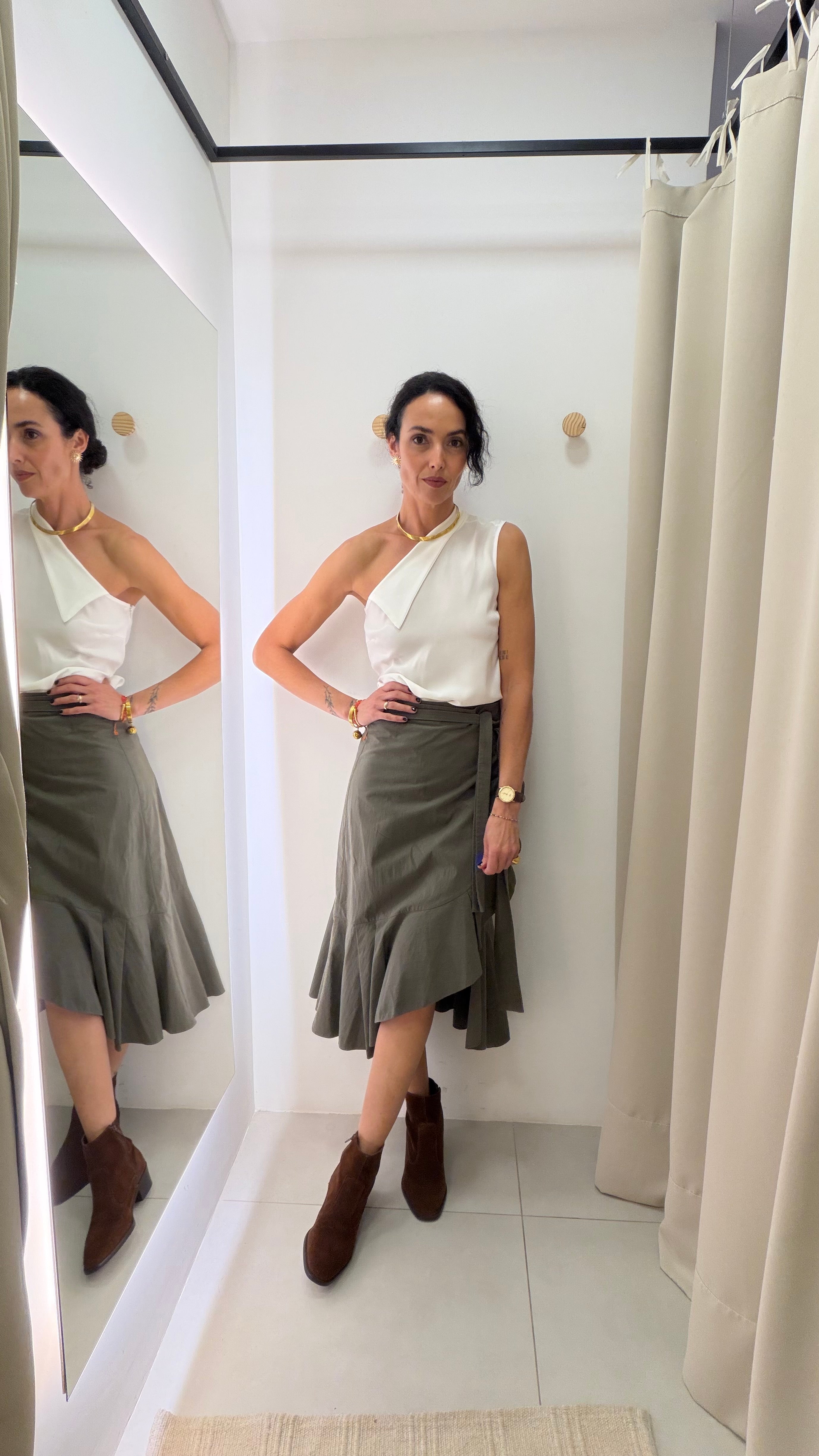 Saia Envelope Verde Militar