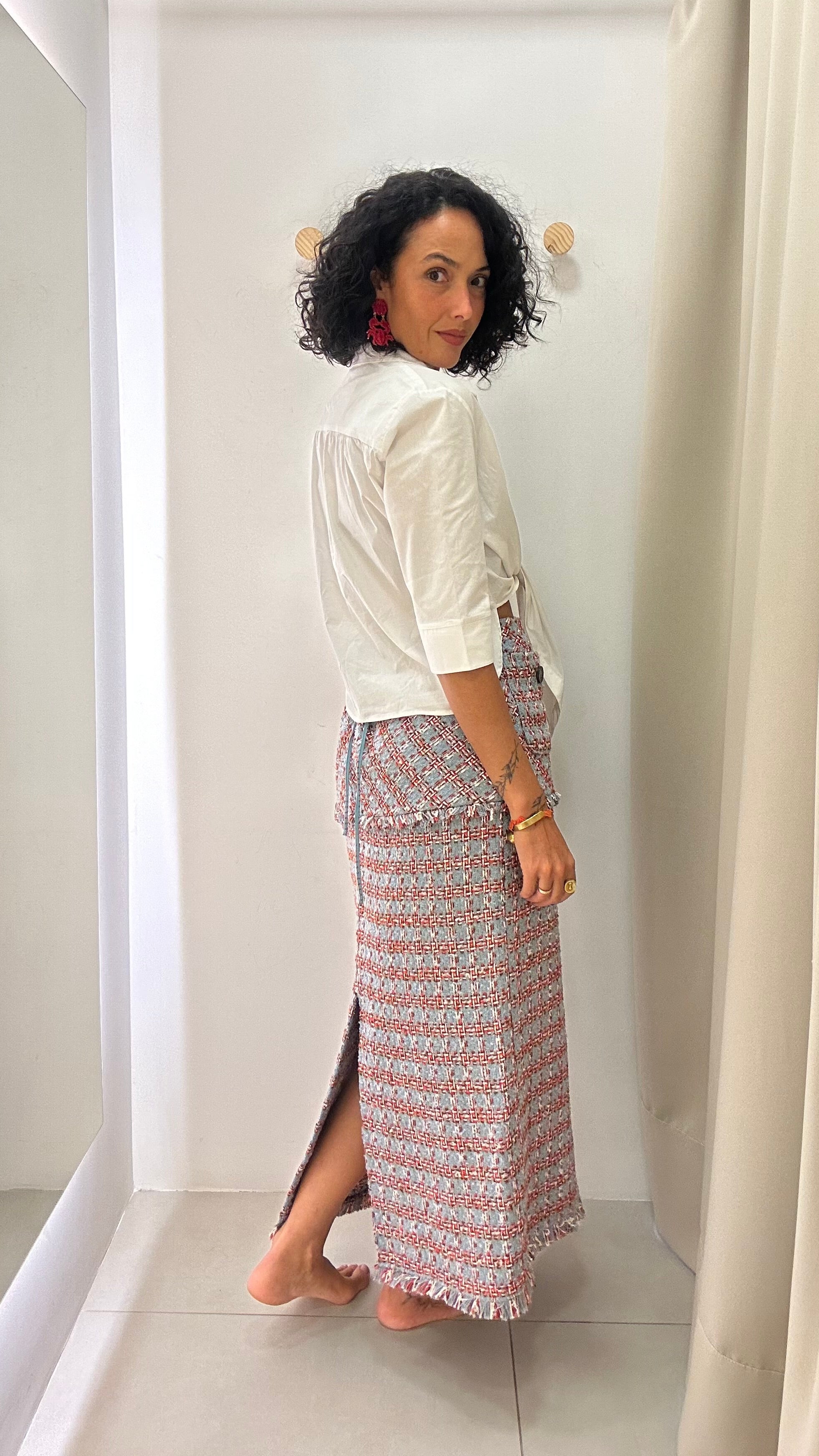 Saia em tweed Essenciale