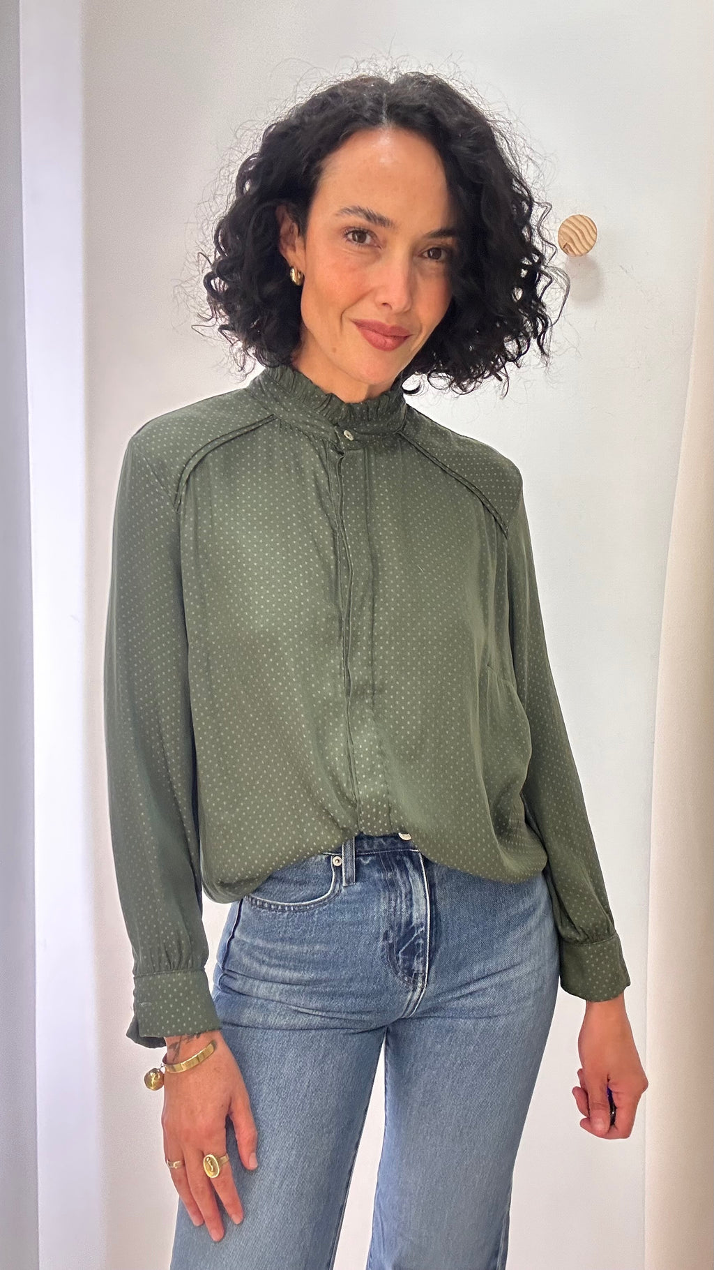 Camisa Verde Maria Filó