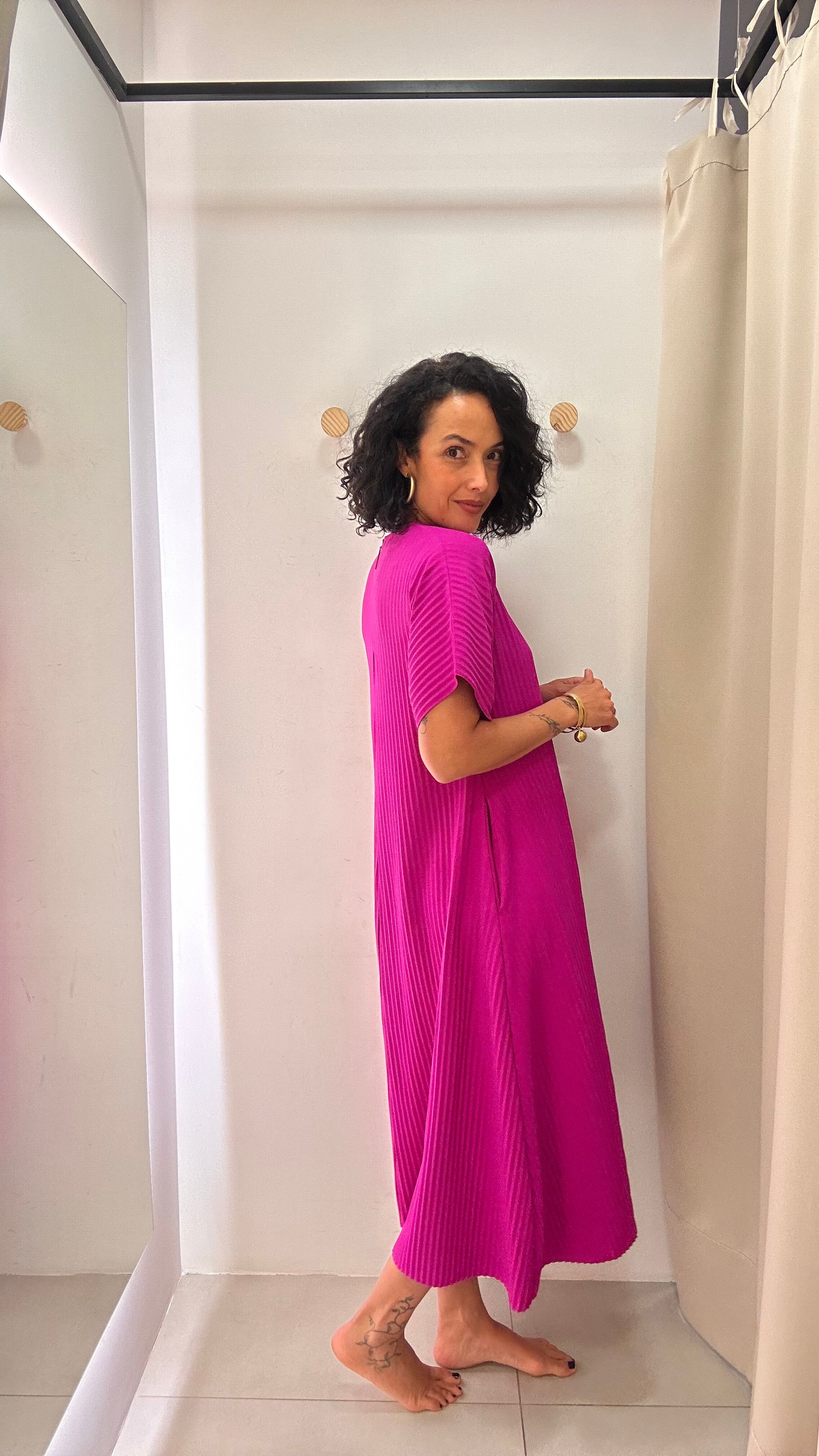 Vestido Rosa Cos