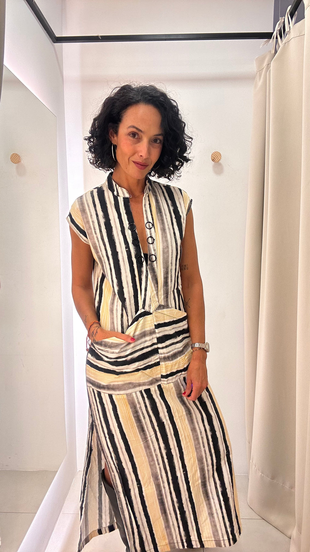 Vestido Listrado Forum