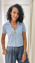 Polo Azul Zara