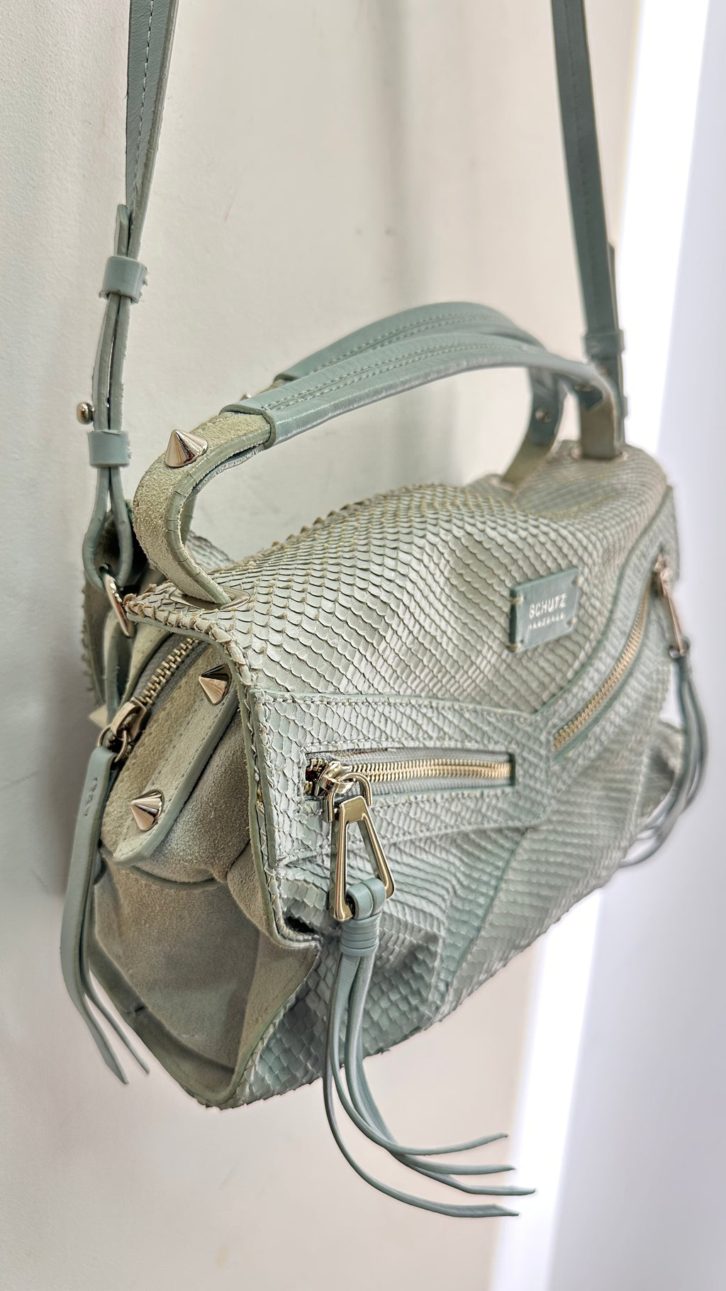 Bolsa couro Schutz
