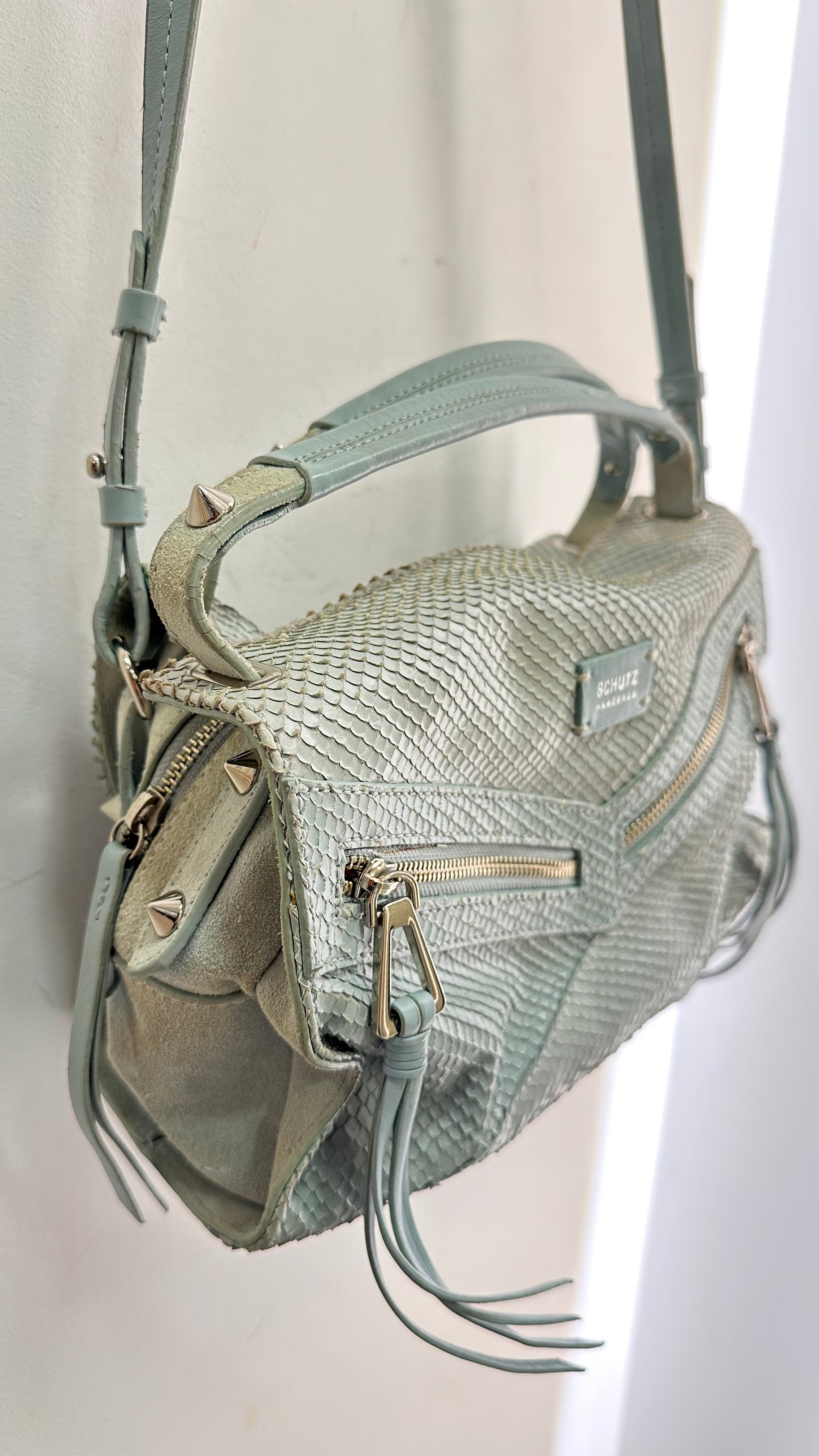 Bolsa couro Schutz