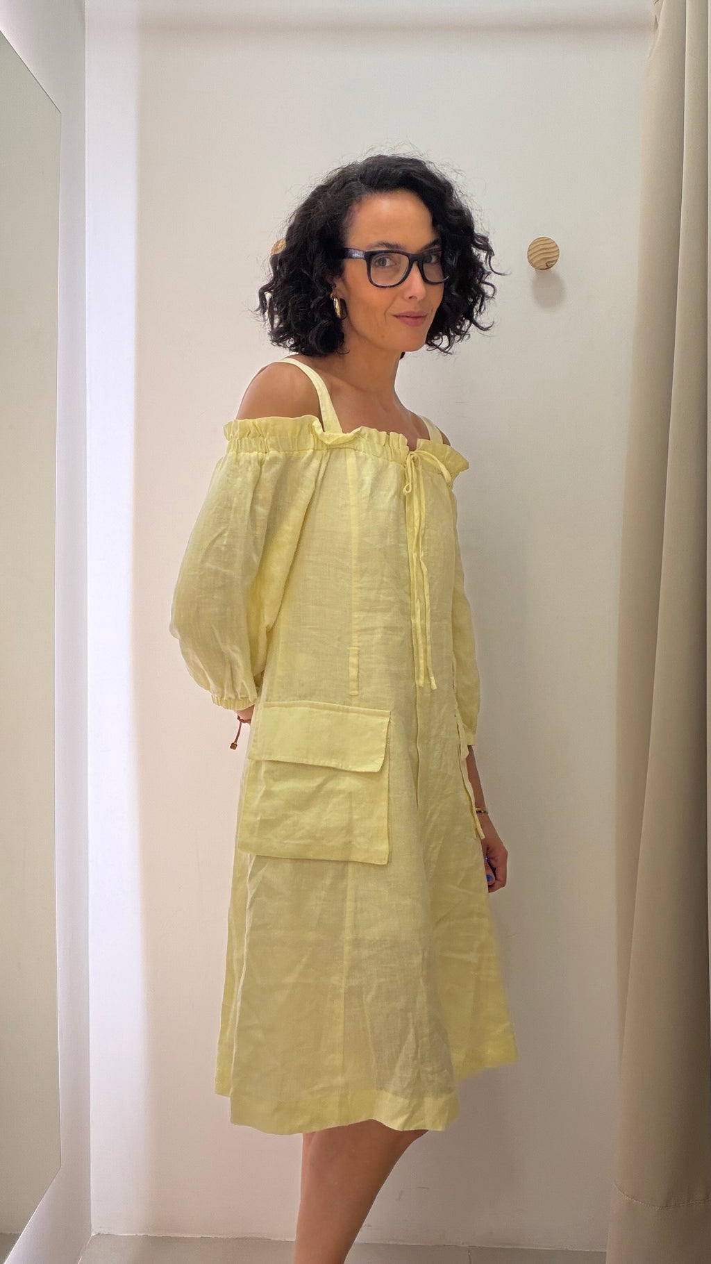 Vestido 100% Linho Vie