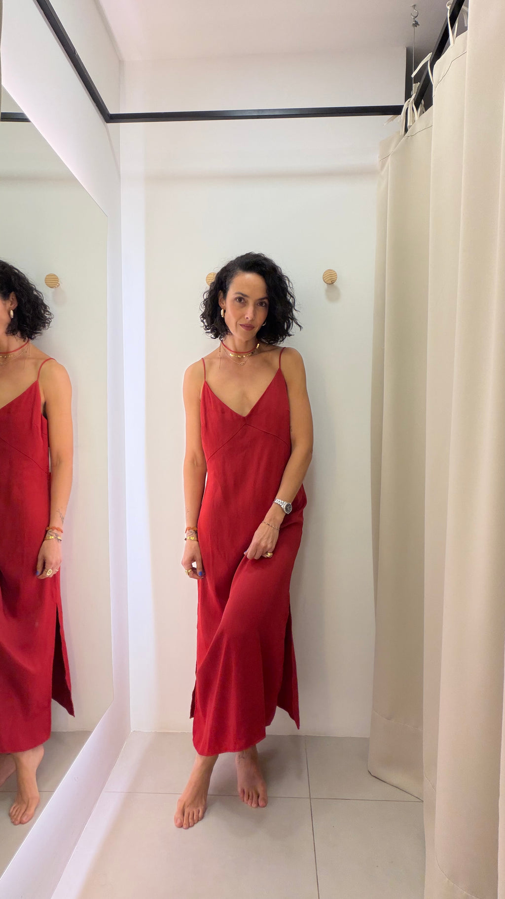 Vestido Vermelho Ce.Ci